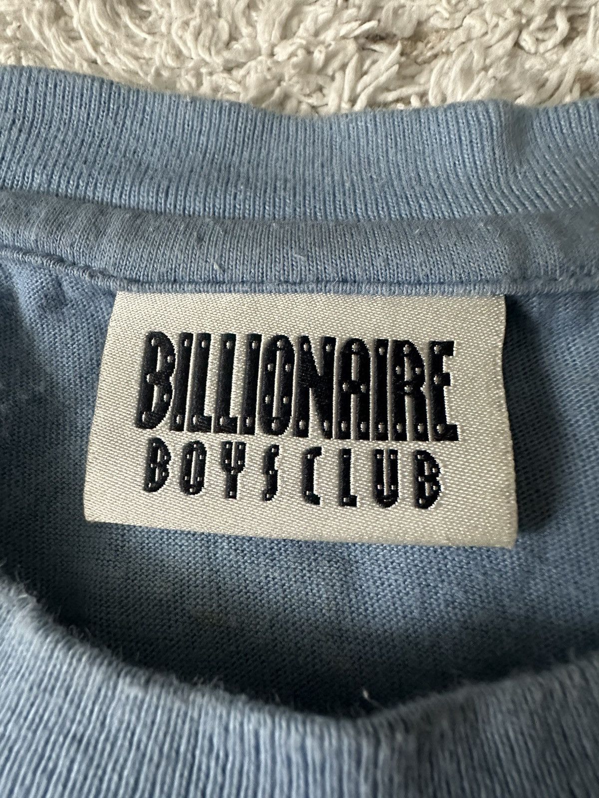 Billionaire Boys Club Billionaire Boys Club Blue Tee Small Logo hype y2k size L Size US L / EU 52-54 / 3 - 6 Thumbnail