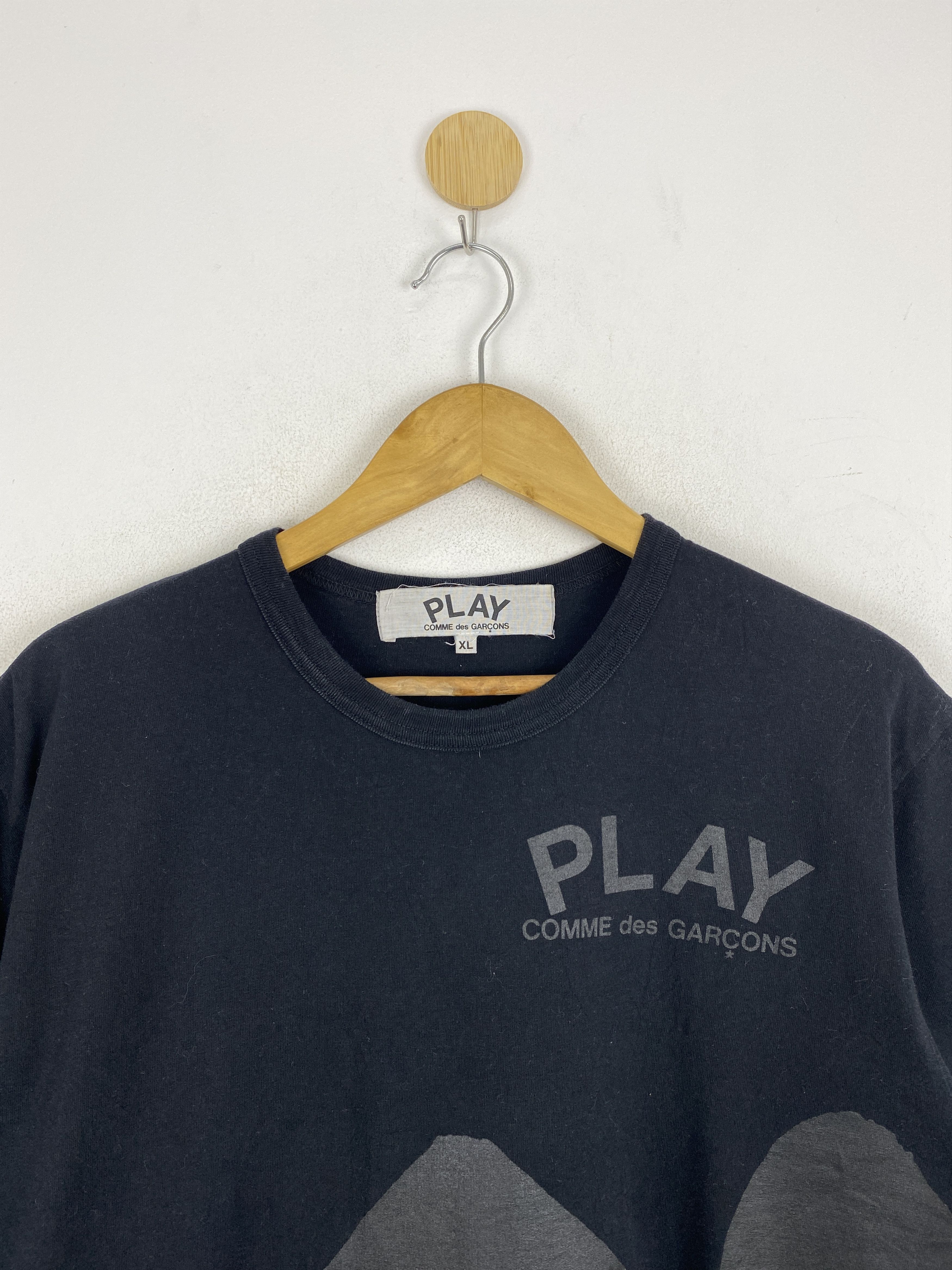 Comme des Garcons Vintage Play Comme Des Garcons Short Sleeve Tee TA0584 Size US XL / EU 56 / 4 - 2 Thumbnail