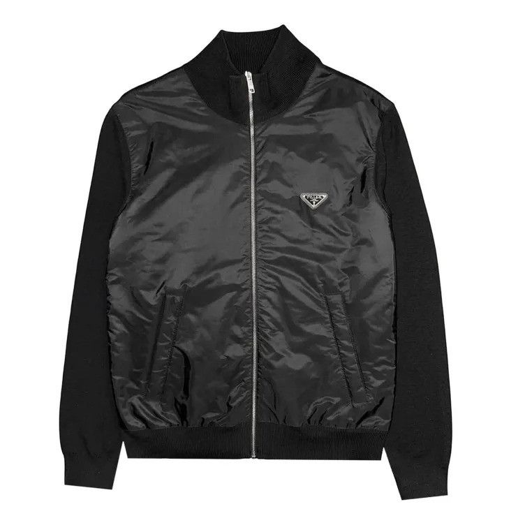 Designer × Luxury × Prada Prada SGV730 Black Nylon Zip GORE-TEX