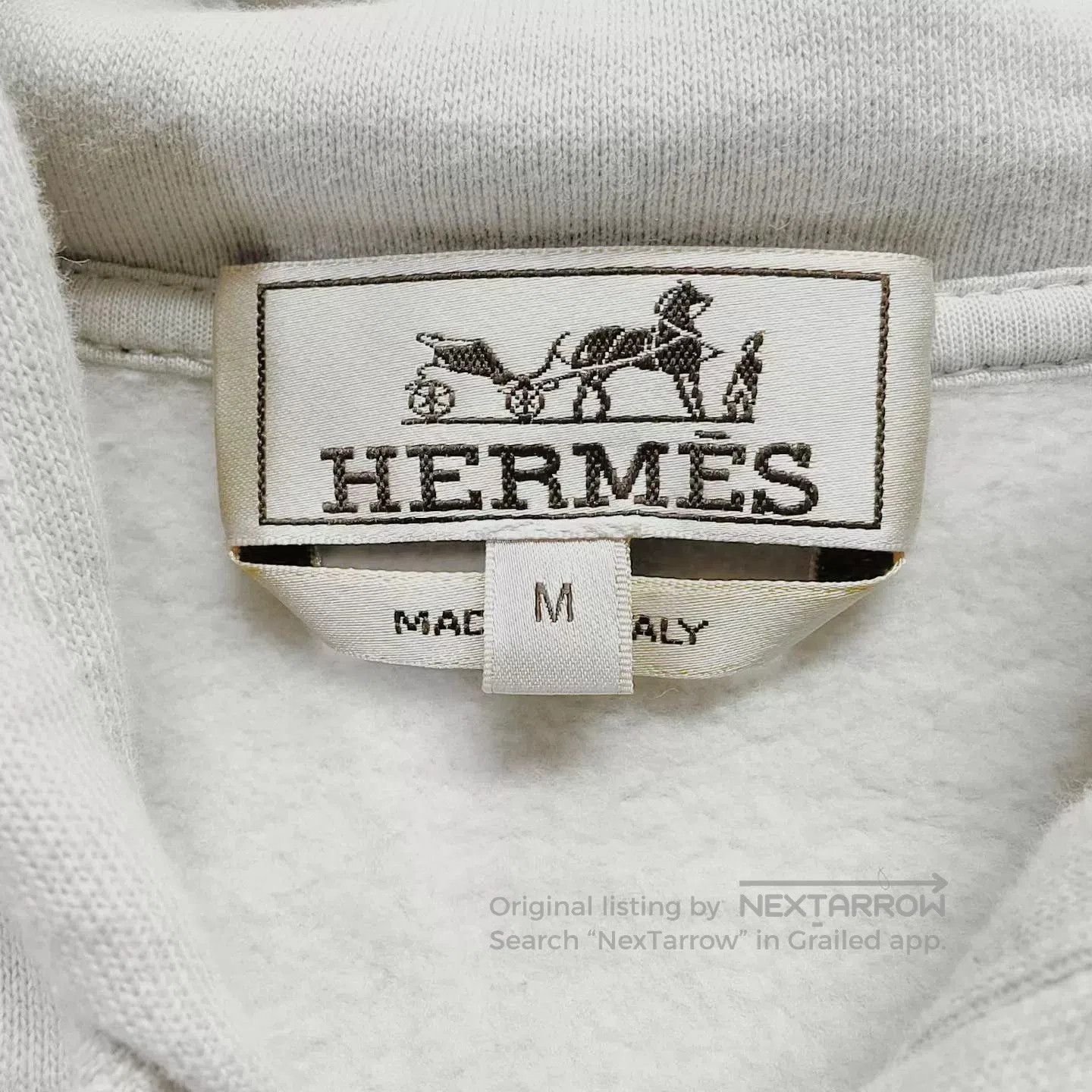 Hermes Hermes Gray Casual Zip Jacket. Size US M / EU 48-50 / 2 - 3 Thumbnail
