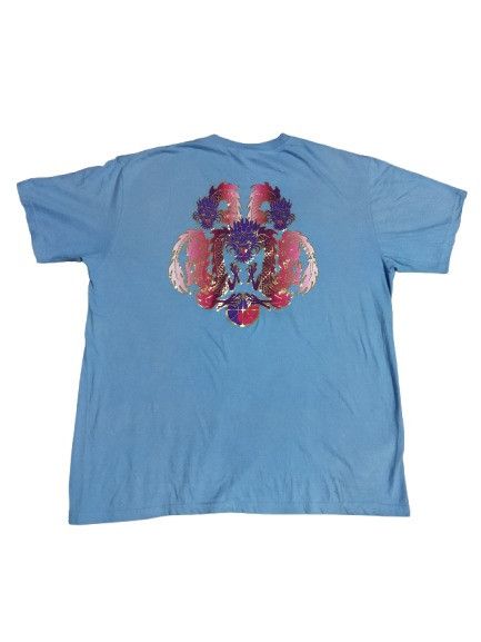 Nike Rare!!! Nike Dragon Center Swoosh Tee Size US XL / EU 56 / 4 - 2 Thumbnail