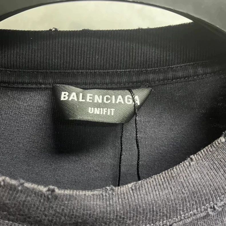 Balenciaga Balenciaga Black and white printed logo short sleeves Size US XS / EU 42 / 0 - 2 Thumbnail