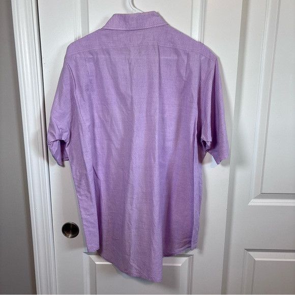Hathaway Golf HATHAWAY Vintage Madras shirt short sleeve Lavander size XL Size US XL / EU 56 / 4 - 2 Thumbnail