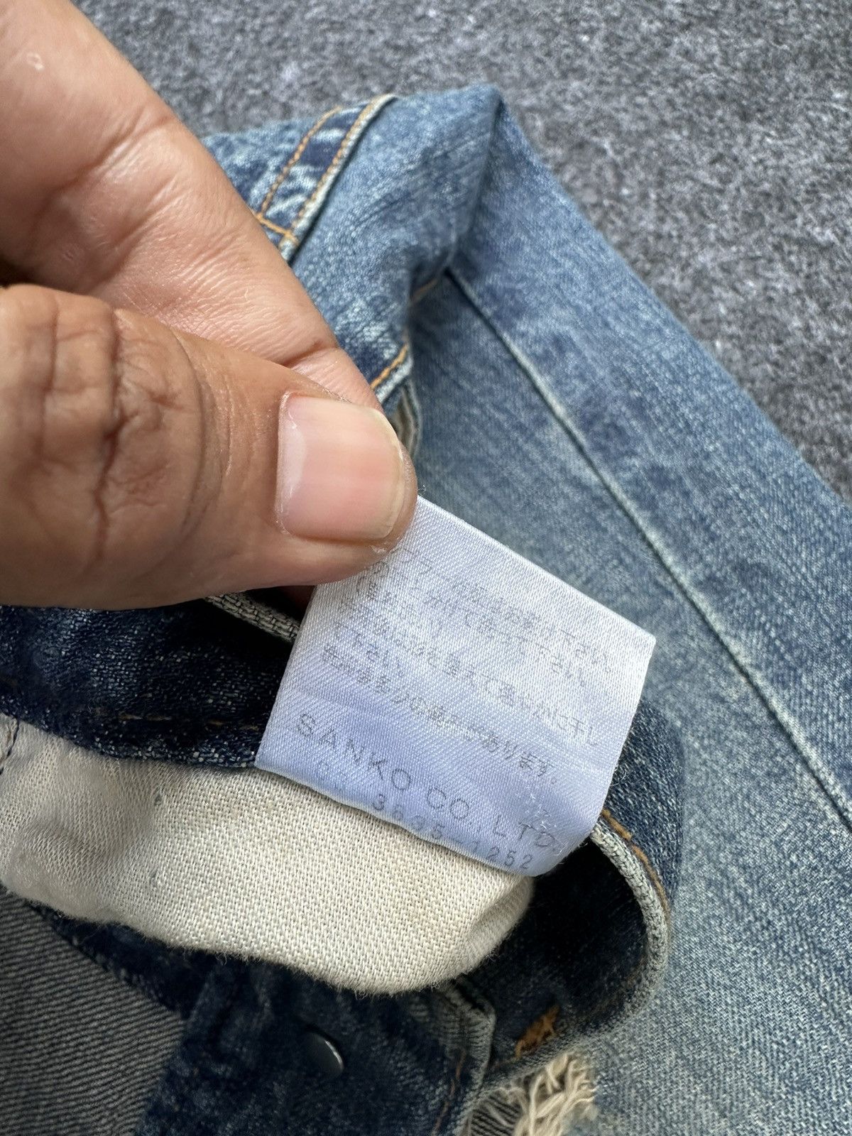 JACKROSE 90s Jackrose by Sanko.Co Flare Distressed Denim 31x33 D18 Size US 31 - 13 Thumbnail