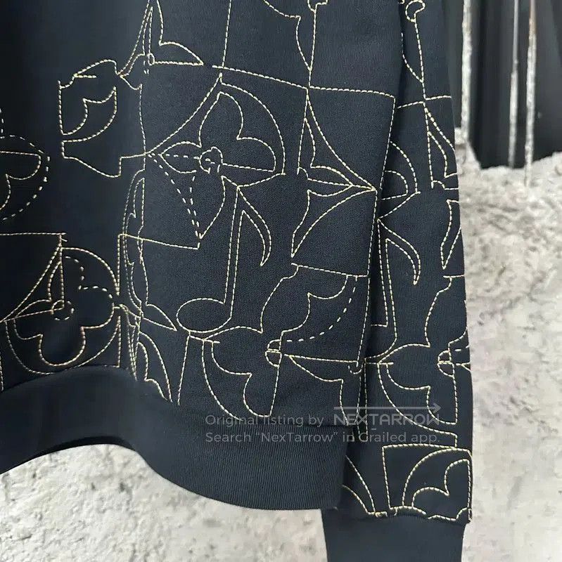 Louis Vuitton Louis Vuitton Men's Black Long Sleeve Sweatshirt . Size US L / EU 52-54 / 3 - 5 Thumbnail