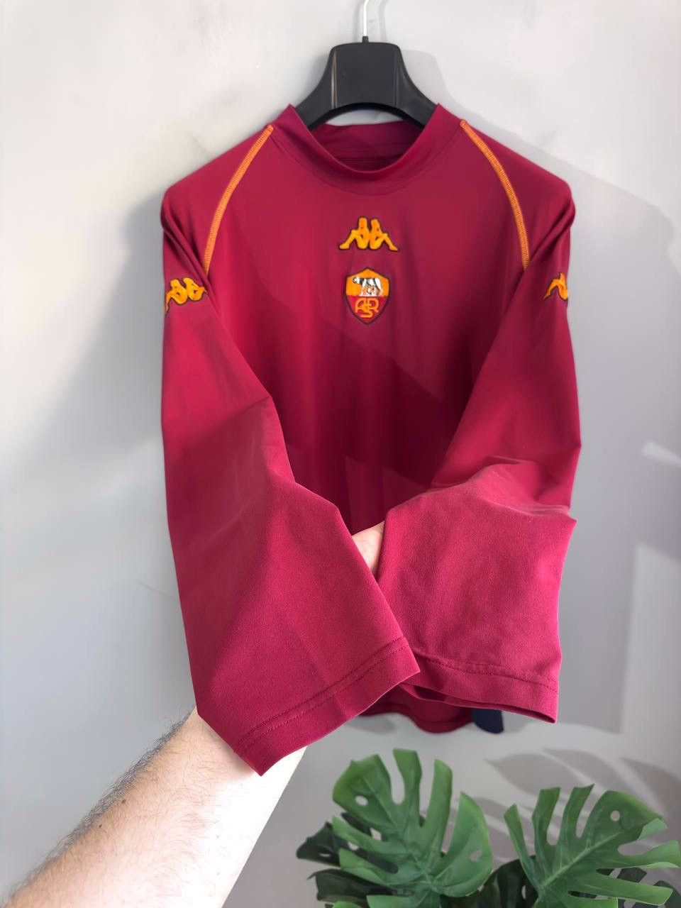 Kappa Vintage Kappa Roma AS 2002/03 Soccer Training Long Sleeve M Size US M / EU 48-50 / 2 - 7 Thumbnail