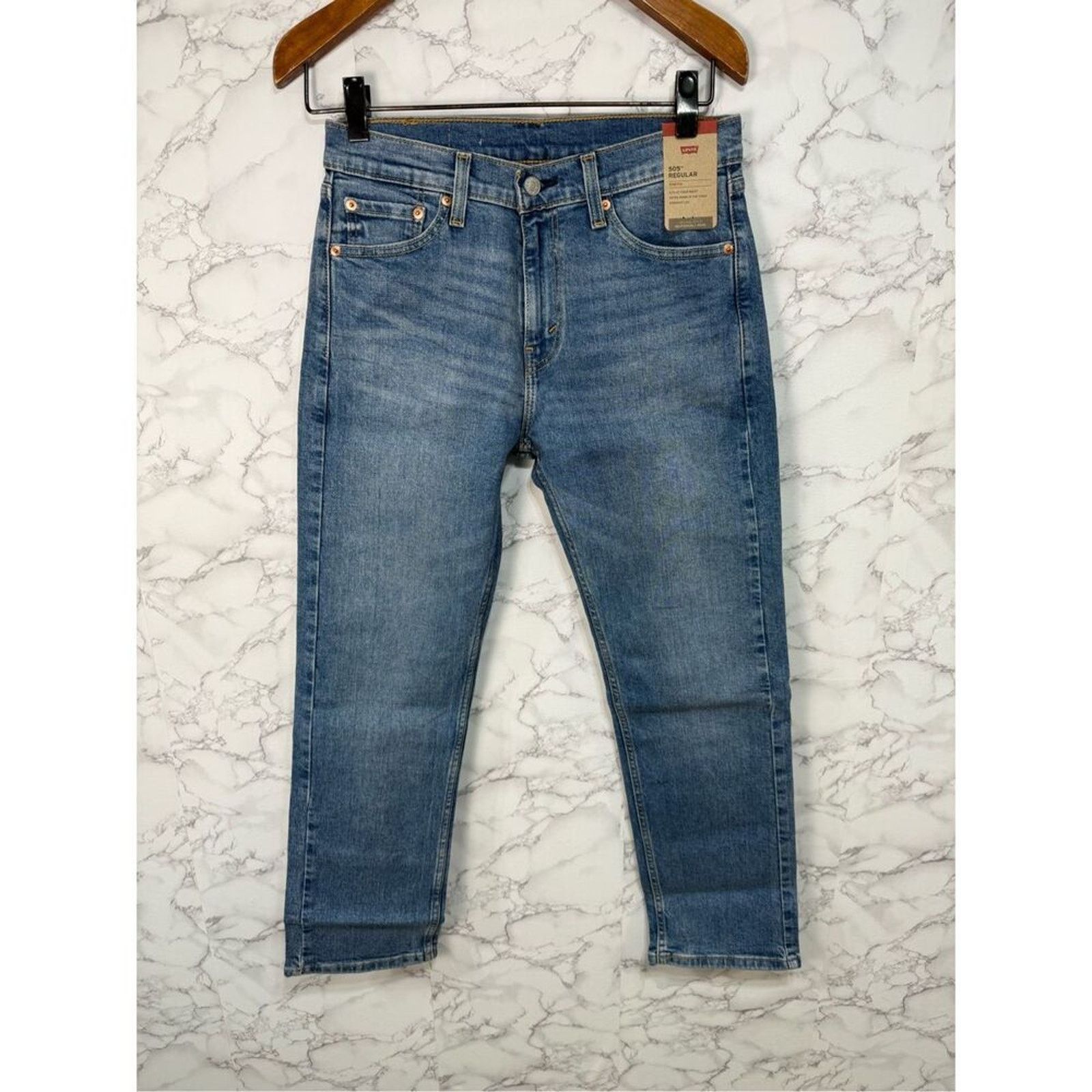 Levi's Levi’s Men’s Jeans sz 30X30 505 Denim NEW #F916 Size US 30 / EU 46 - 2 Thumbnail