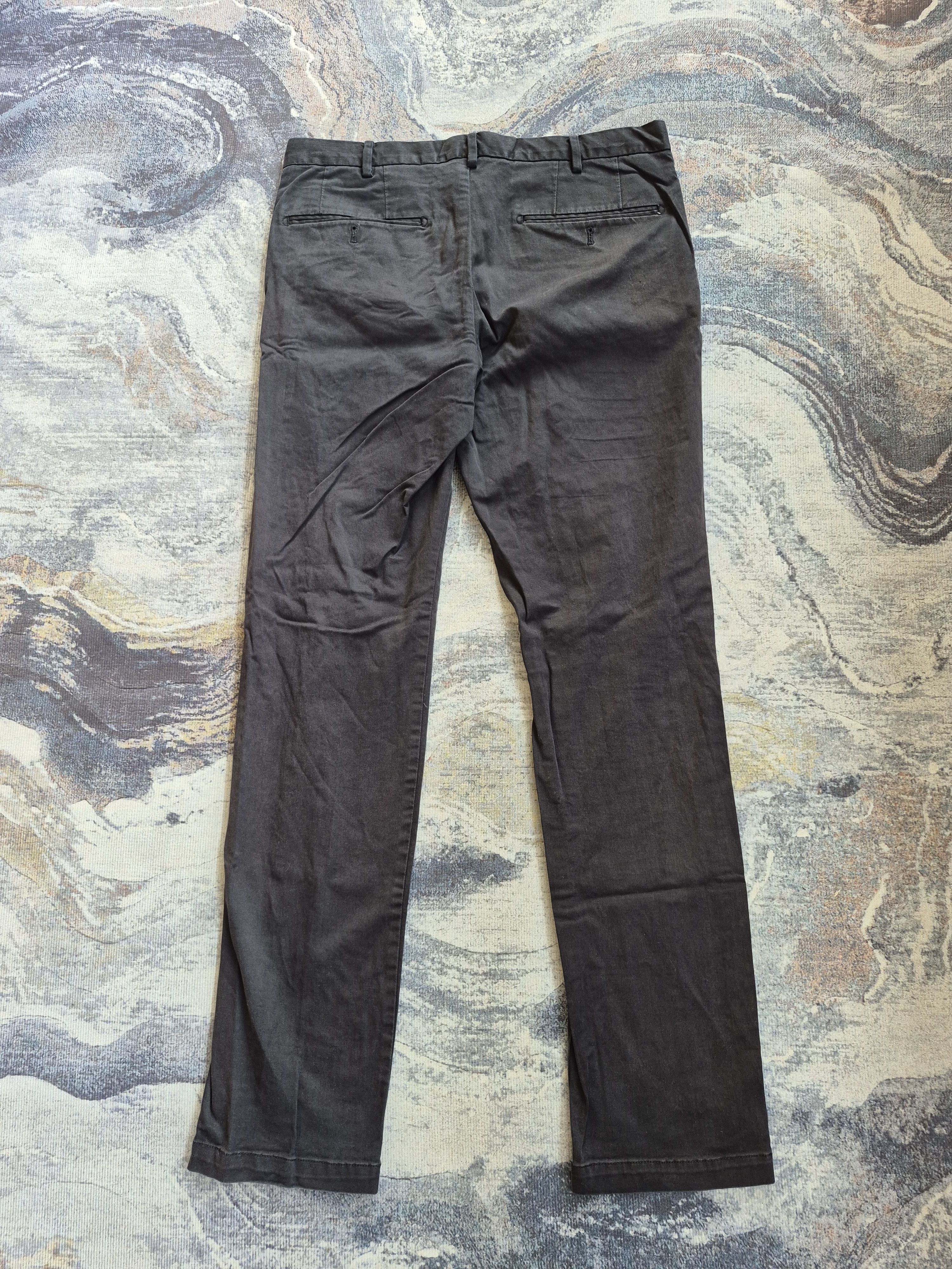 Uniqlo 🔥 Uniqlo Black Cotton Long Pants Size US 34 / EU 50 - 4 Thumbnail