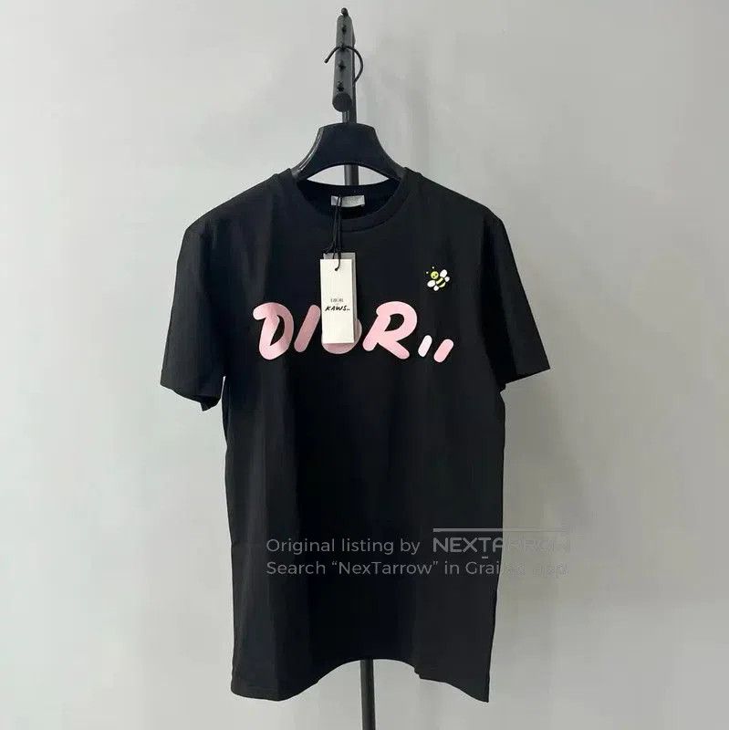 Dior Dior Black Cotton Short Sleeve T. Size XS / US 0-2 / IT 36-38 - 1 Thumbnail