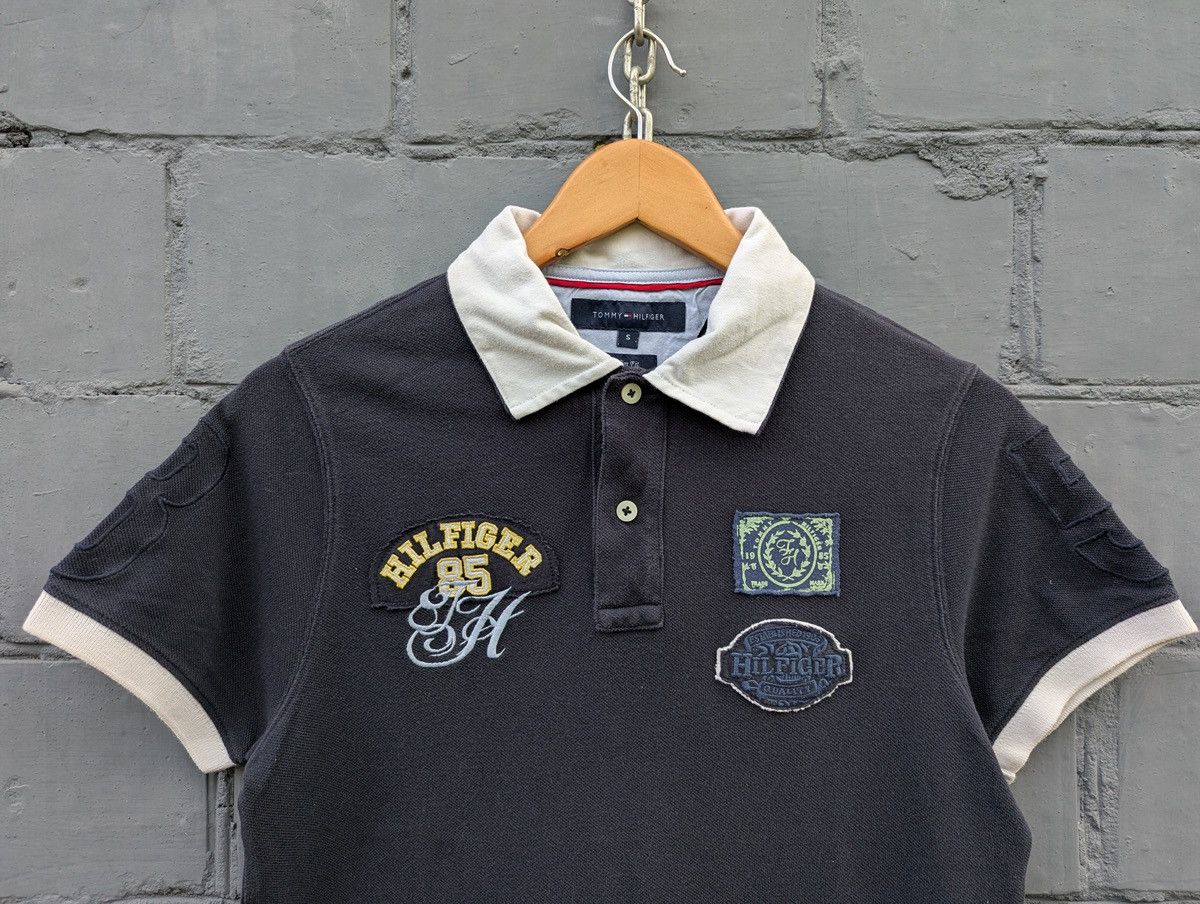 Tommy Hilfiger Tommy Hilfiger Polo Rugby Shirt Embroidered Logos Size US S / EU 44-46 / 1 - 3 Thumbnail