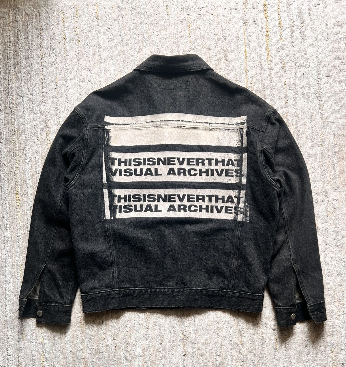 thisisneverthat Thisisneverthat Visual Archive Denim Jacket Size US M / EU 48-50 / 2 - 15 Thumbnail