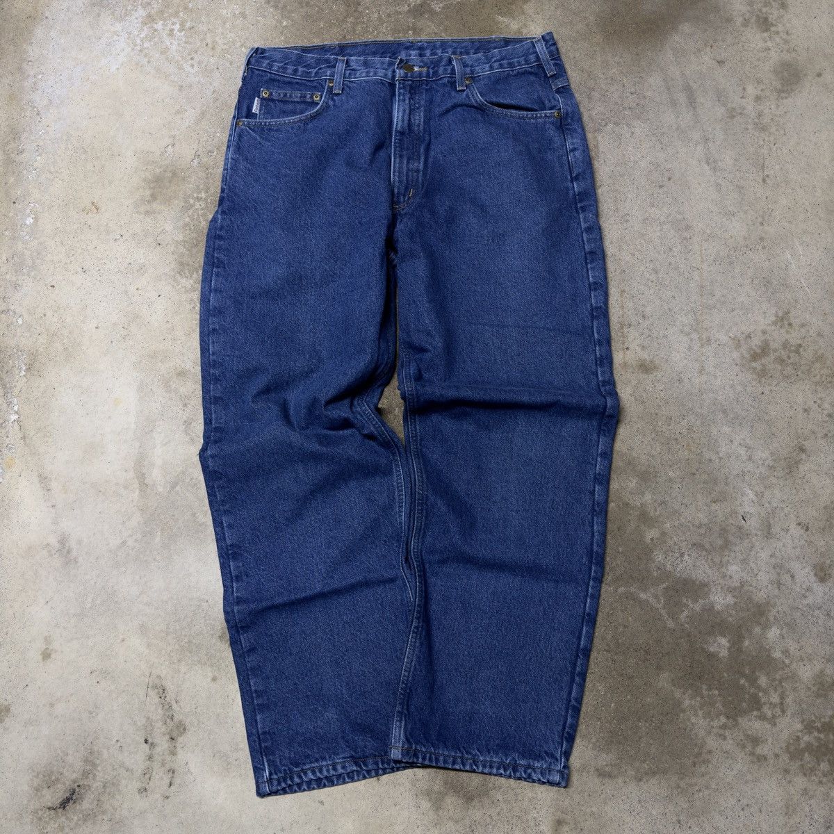 Carhartt VINTAGE CARHARTT BLANKET LINED DENIM WORK JEANS 36x30 Size US 36 / EU 52 - 2 Thumbnail