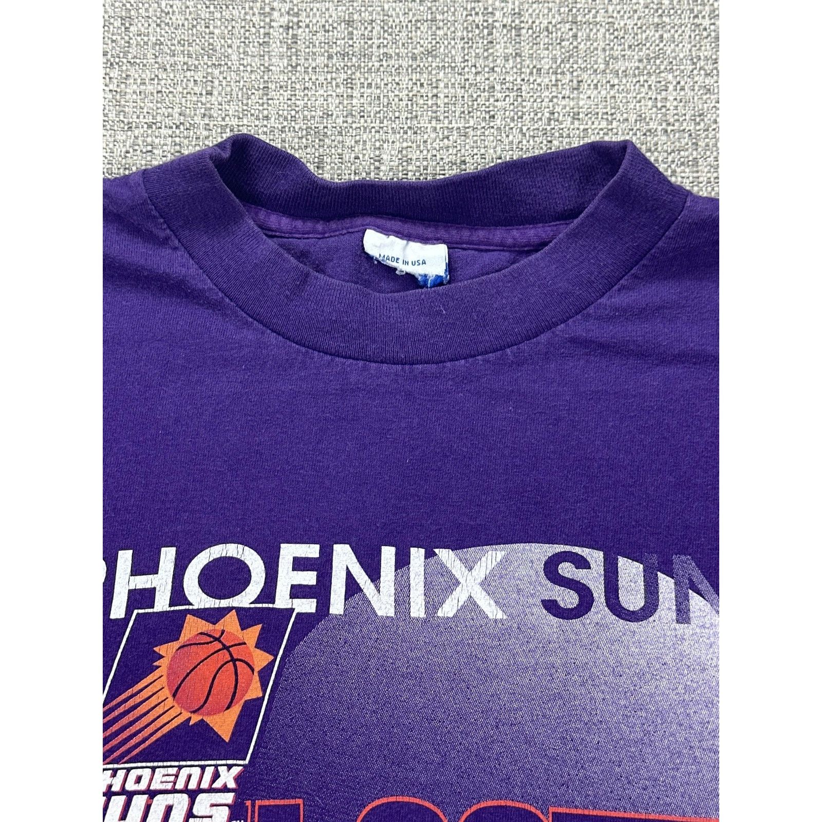 Salem Sportswear Phoenix Suns Shirt Sz L Purple Salem 1994 Playoffs USA 90s Size US L / EU 52-54 / 3 - 9 Thumbnail