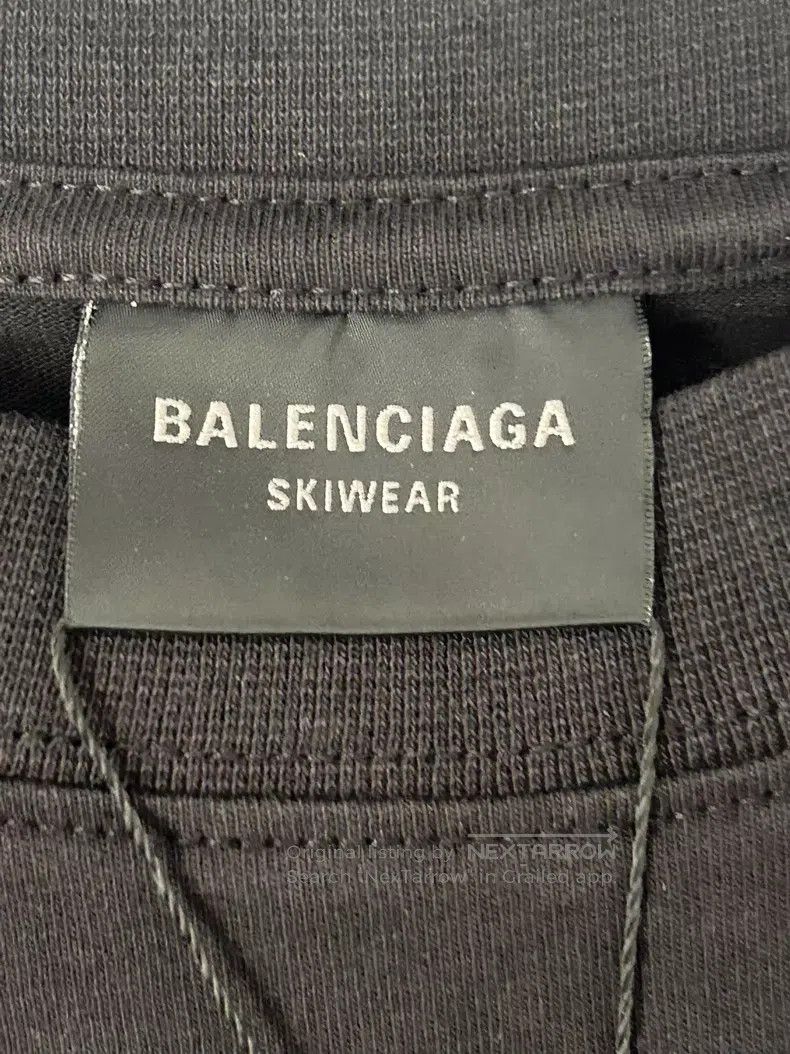Balenciaga Balenciaga Ski Series Short Sleeve T-Shirt Size US XS / EU 42 / 0 - 3 Thumbnail