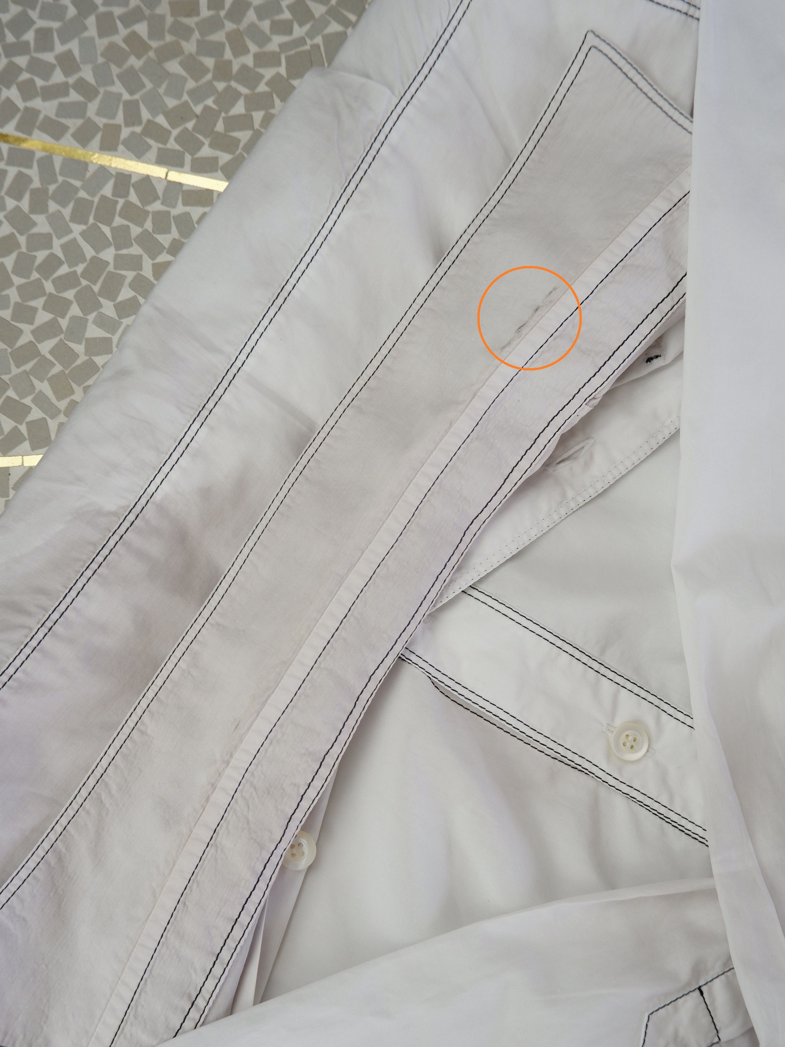Prada Last drop! Prada vintage shirt contrasting stitching Size US S / EU 44-46 / 1 - 8 Thumbnail