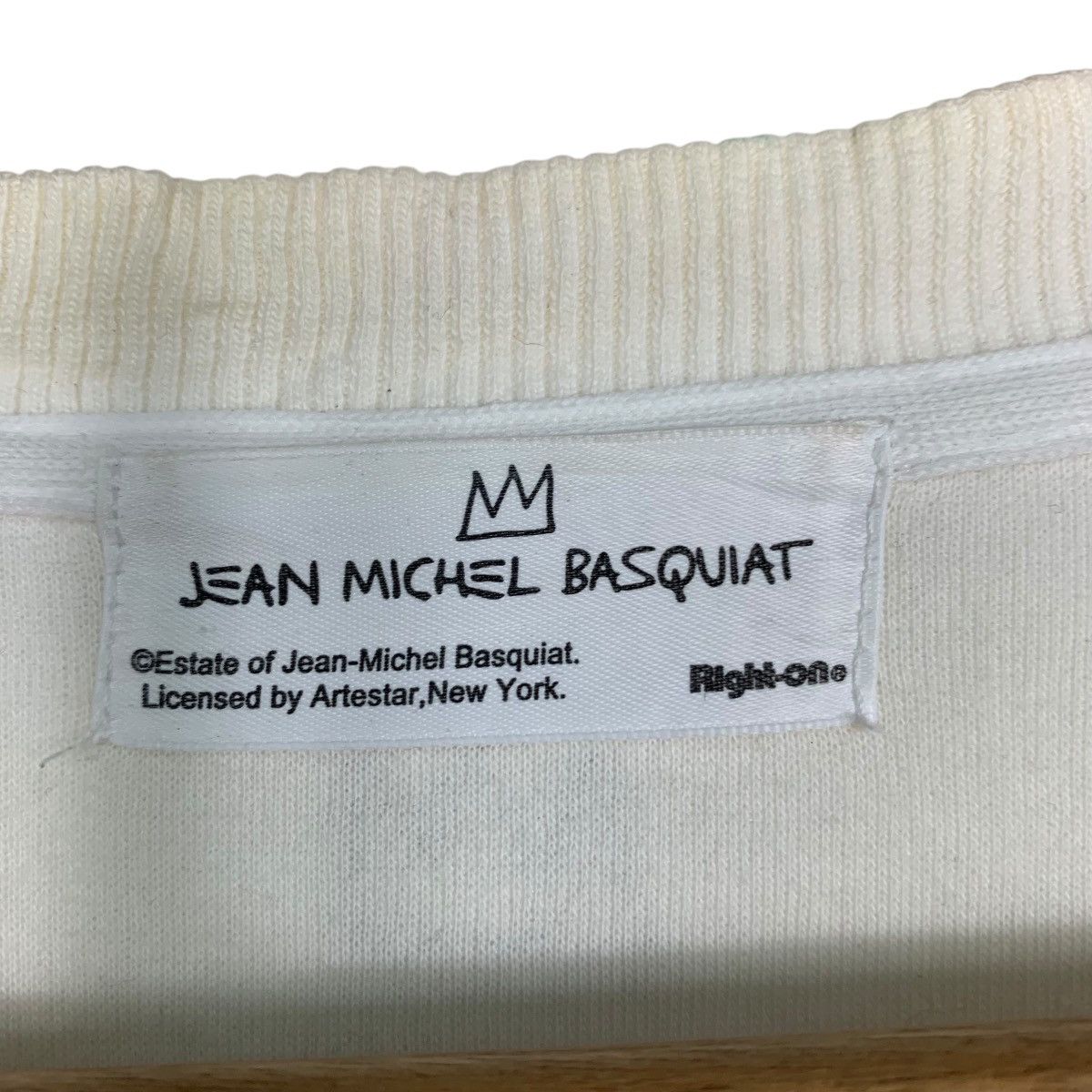Jean-Michel Basquiat JEAN MICHEL BASQUIAT Art Big Logo Sweatshirts #1909-C83 Size US M / EU 48-50 / 2 - 9 Thumbnail
