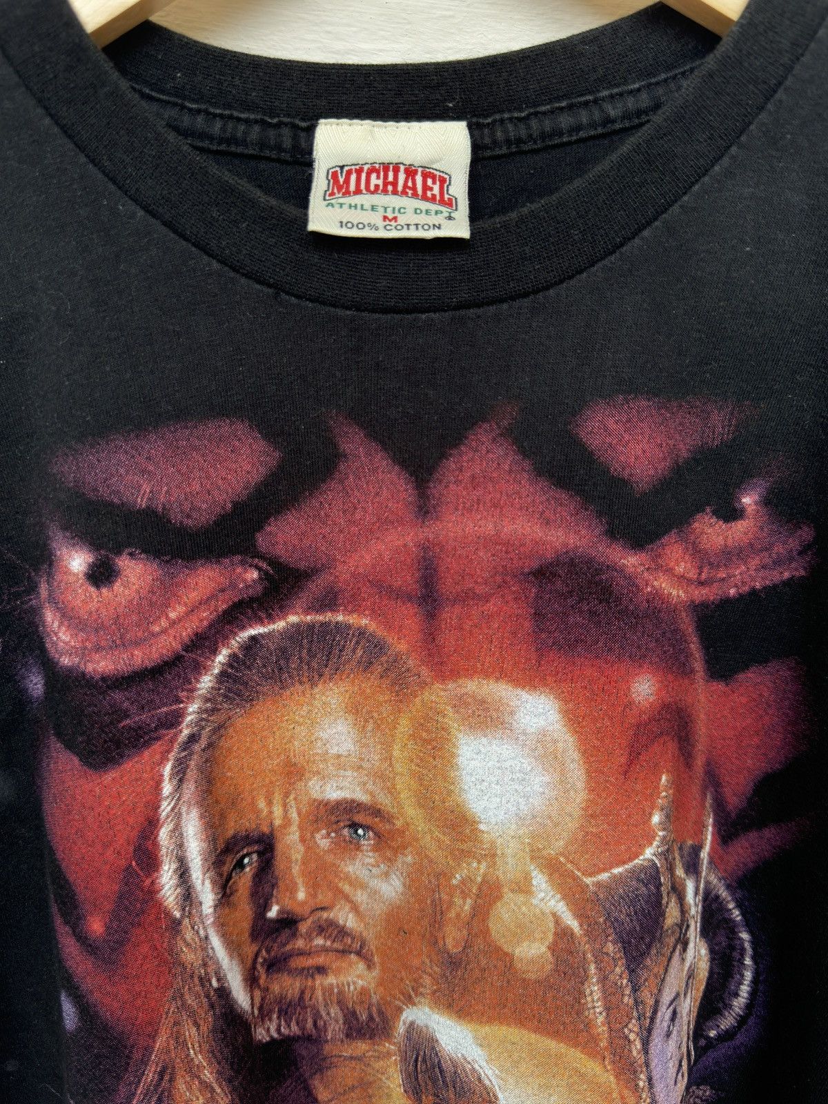 Japanese Brand × Vintage Vintage vtg star wars episode 1 shirt michael tag Size US M / EU 48-50 / 2 - 3 Thumbnail