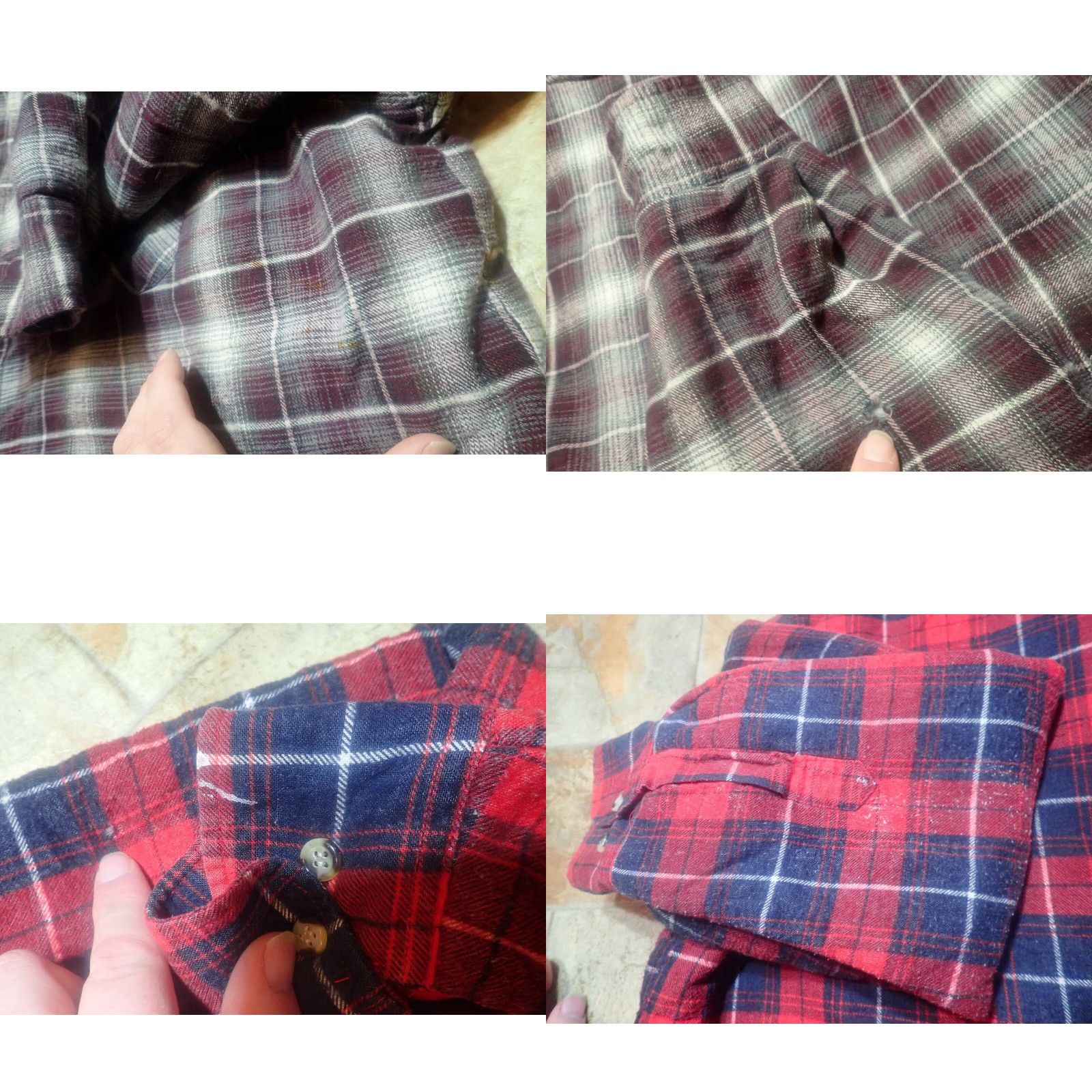 Vintage VINTAGE Anthoney's Falcon Bay Plaid Shirt Jacket XL Quilted Flannel Lined Mens Shacket 1990s Grunge Size US XL / EU 56 / 4 - 8 Thumbnail