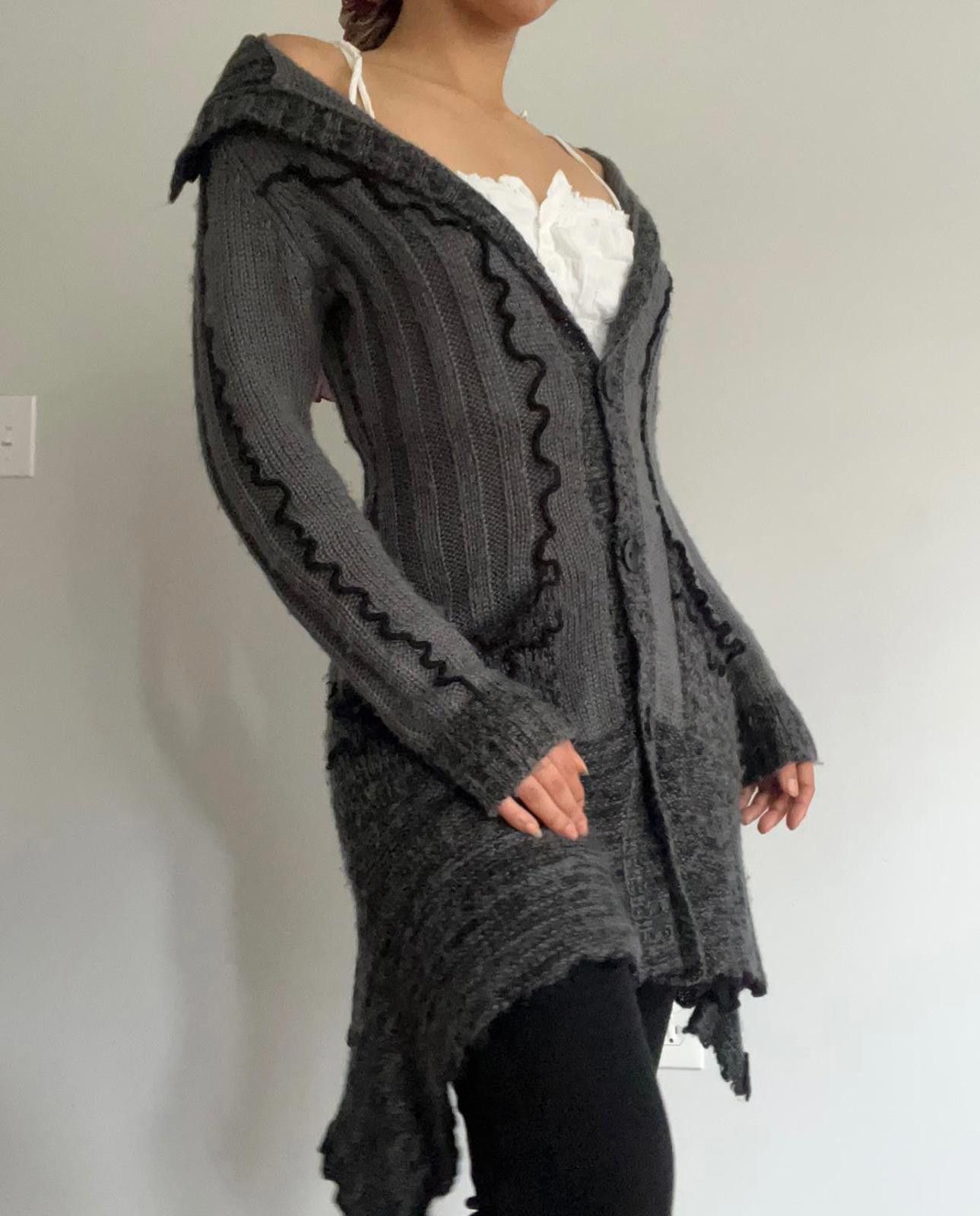 Other Comfy grey long button up cardigan sweater Size M / US 6-8 / IT 42-44 - 5 Thumbnail