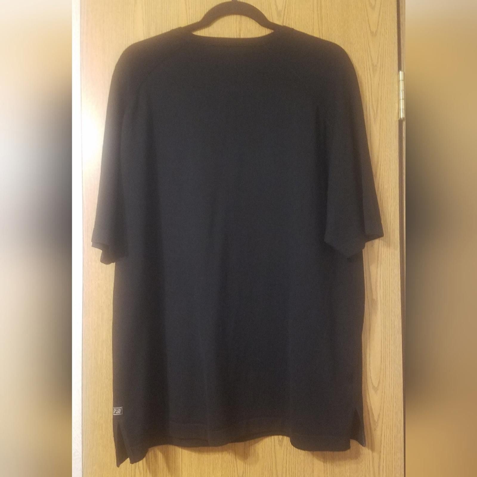 Tommy Bahama Tommy Bahama Men's Black Shirt Size XL Size 44R - 2 Thumbnail