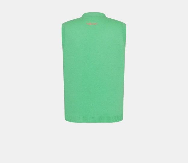 Dior o1w1db11025 513M203 Wool & Cashmere Sweater Vest in Green Size US S / EU 44-46 / 1 - 2 Thumbnail