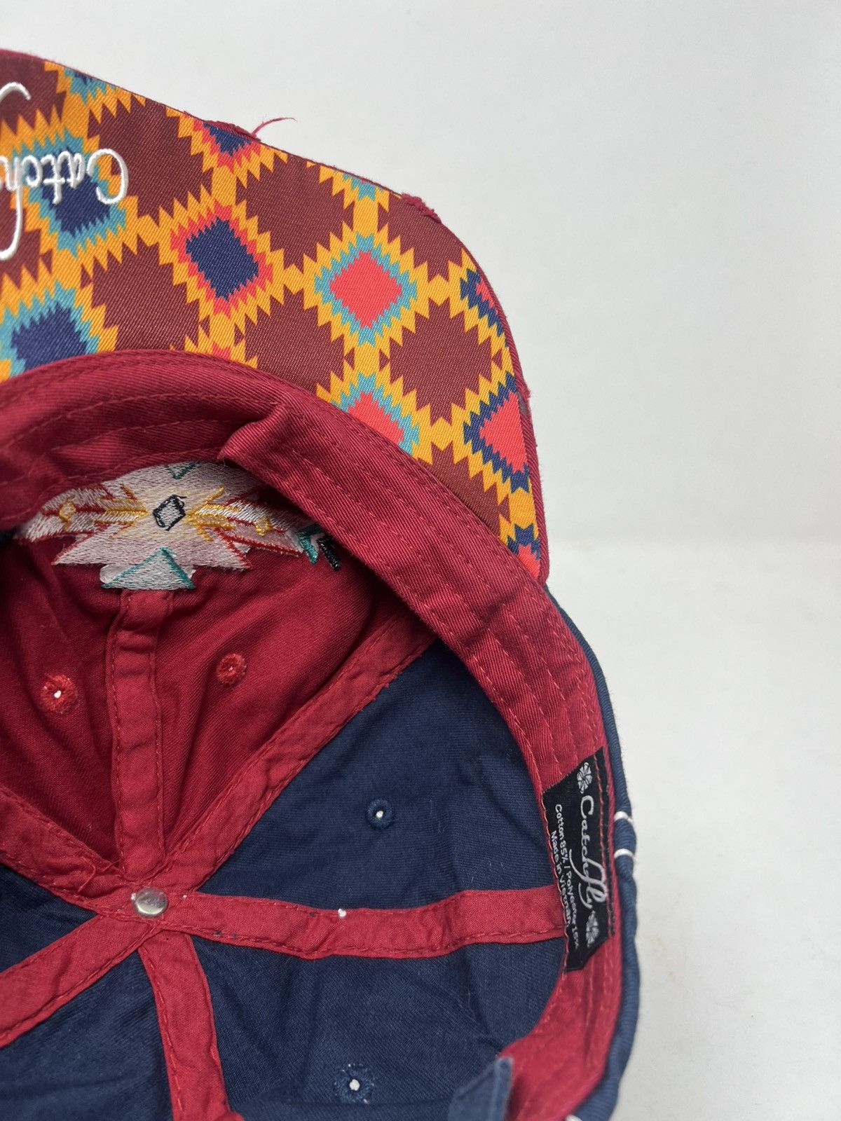 Japanese Brand Wild Free Native Distressed Hat Cap Size ONE SIZE - 8 Thumbnail