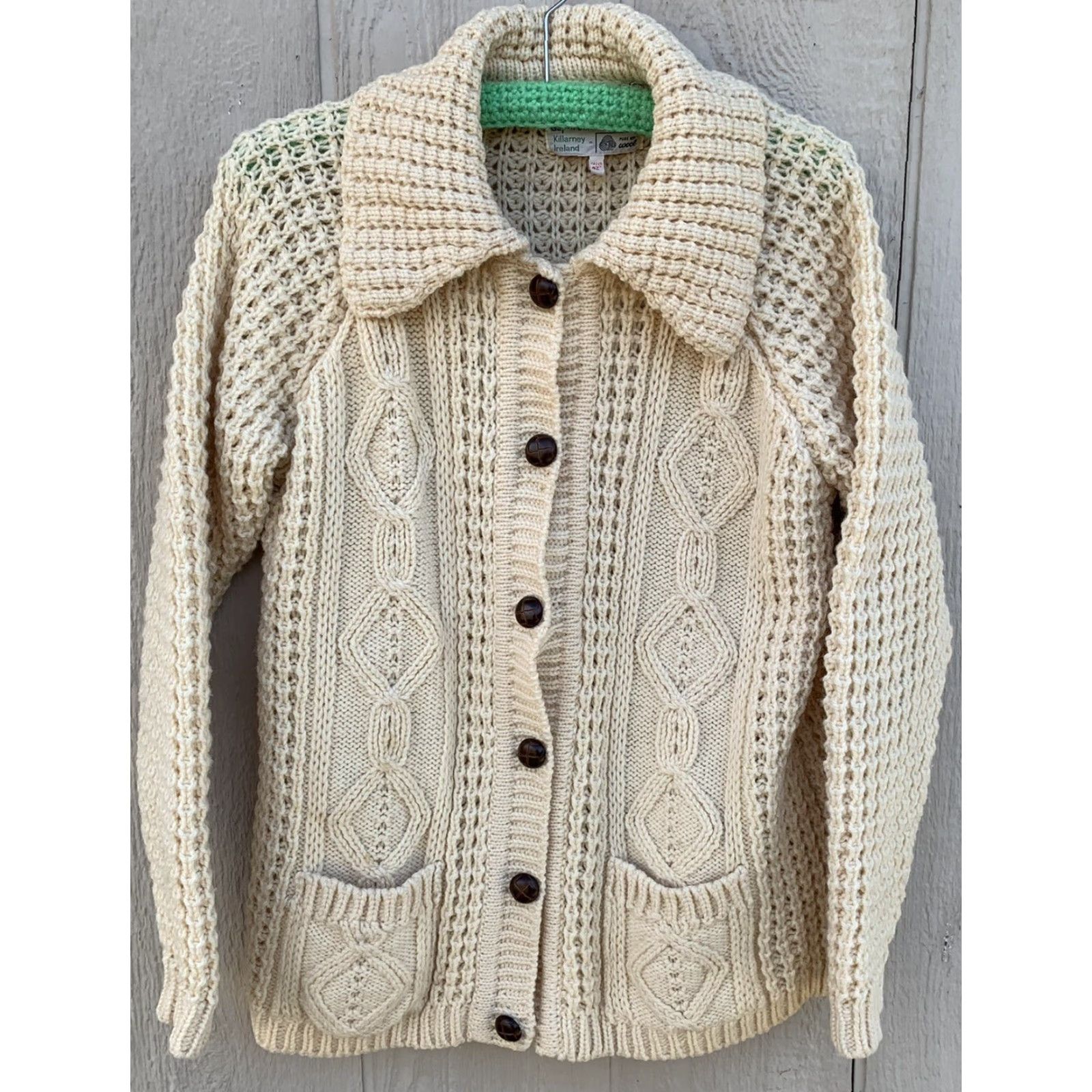 Gap VINTAGE Purple Heather hand loomed sweater Gap of Dunloe Industries 42 Size M / US 6-8 / IT 42-44 - 3 Thumbnail