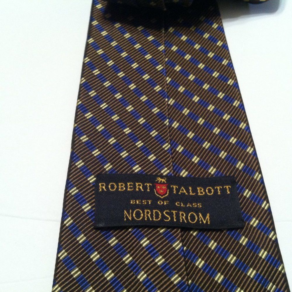 Robert Talbott ROBERT TALBOTT BEST OF CLASS MENS NEW SILK TIE WIDTH: 4" Size ONE SIZE - 4 Thumbnail