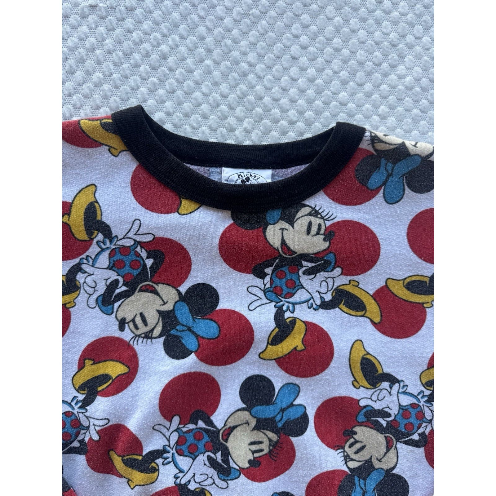 Mickey & Co. Vintage Mickey & Co All Over Print Sweatshirt Minnie Mouse L Size L / US 10 / IT 46 - 3 Thumbnail