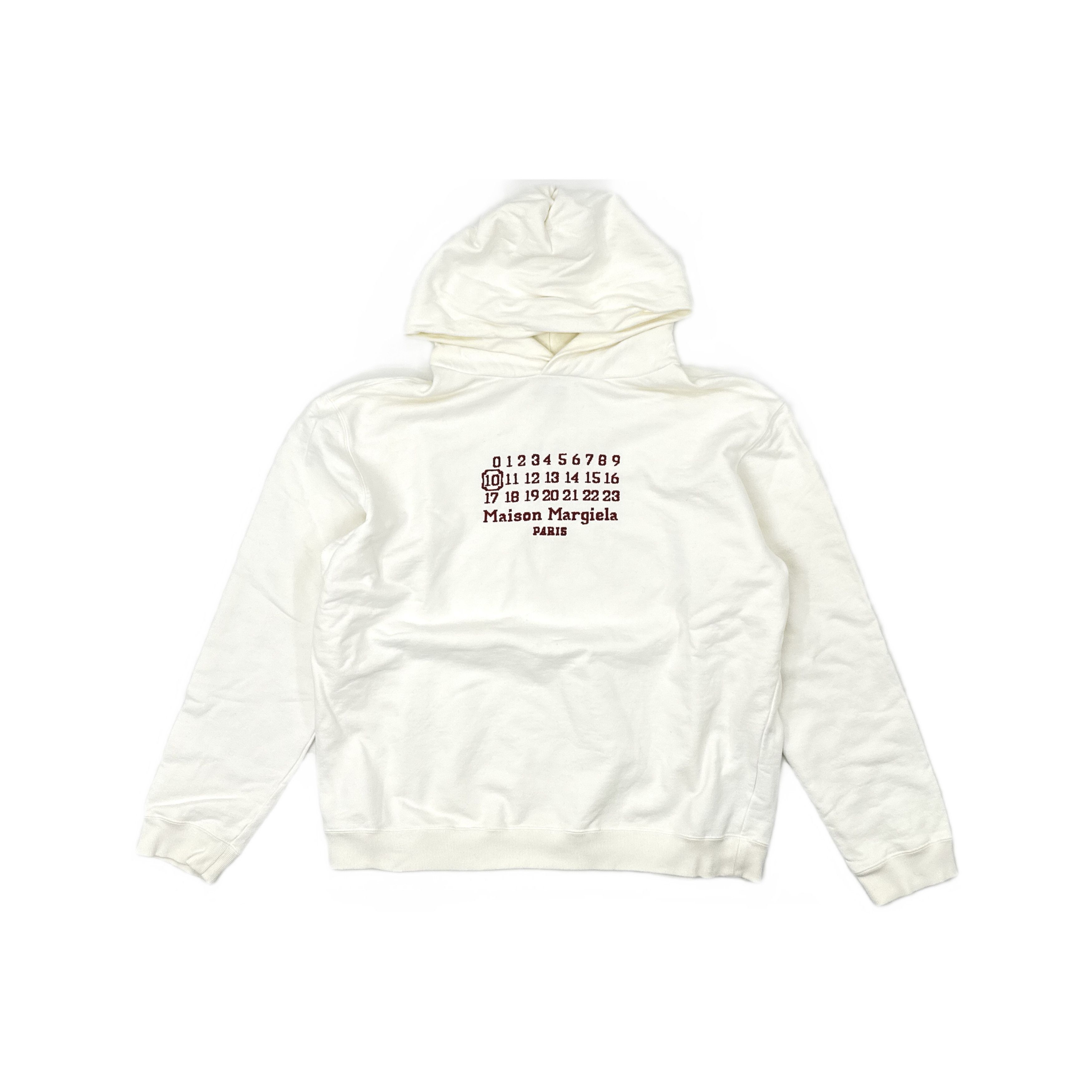 Maison Margiela Maison Margiela Logo Embroidery Hoodie Size M Size US M / EU 48-50 / 2 - 1 Thumbnail