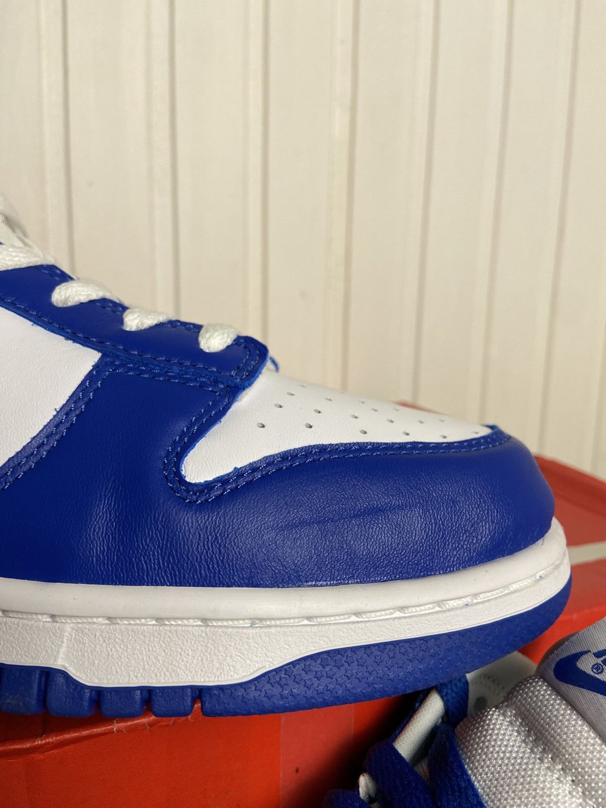 Nike New Nike Dunk Low SP "Kentucky" Size 10,5US Blue Size US 10.5 / EU 43-44 - 14 Thumbnail