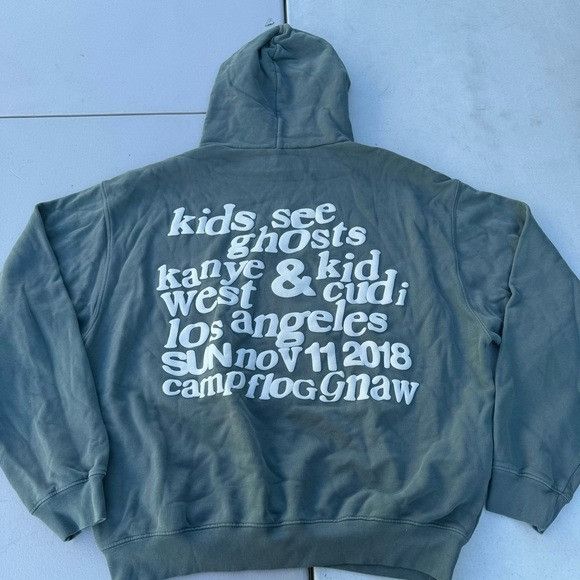 Designer NEW KANYE WEST x KID CUDI KIDS SEE GHOSTS GLACIER HOODIE SZ Size US L / EU 52-54 / 3 - 2 Thumbnail