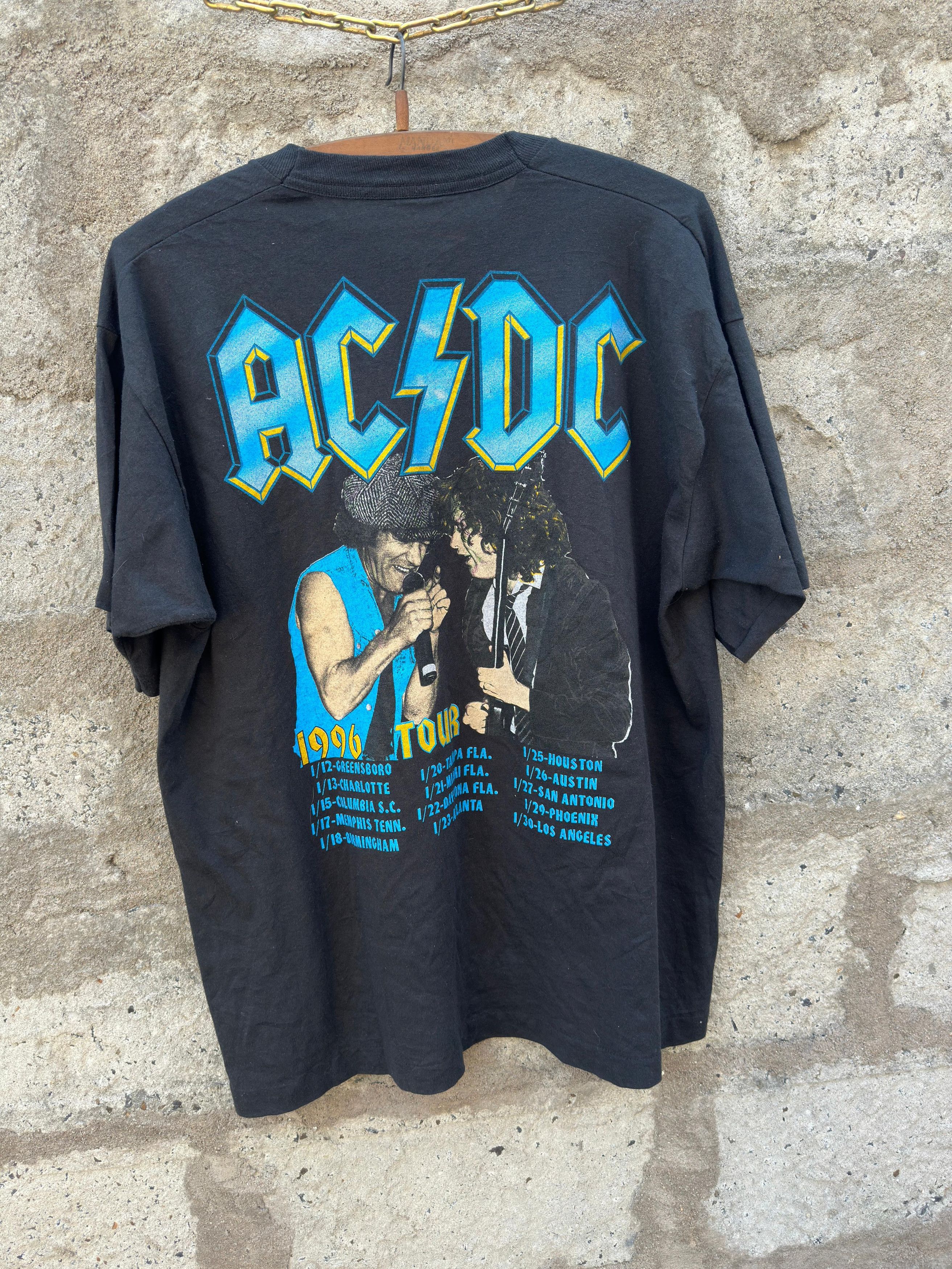AC/DC Vintage 1996 AC/DC “Ballbreaker” World Tour Tee Size US XL / EU 56 / 4 - 9 Thumbnail