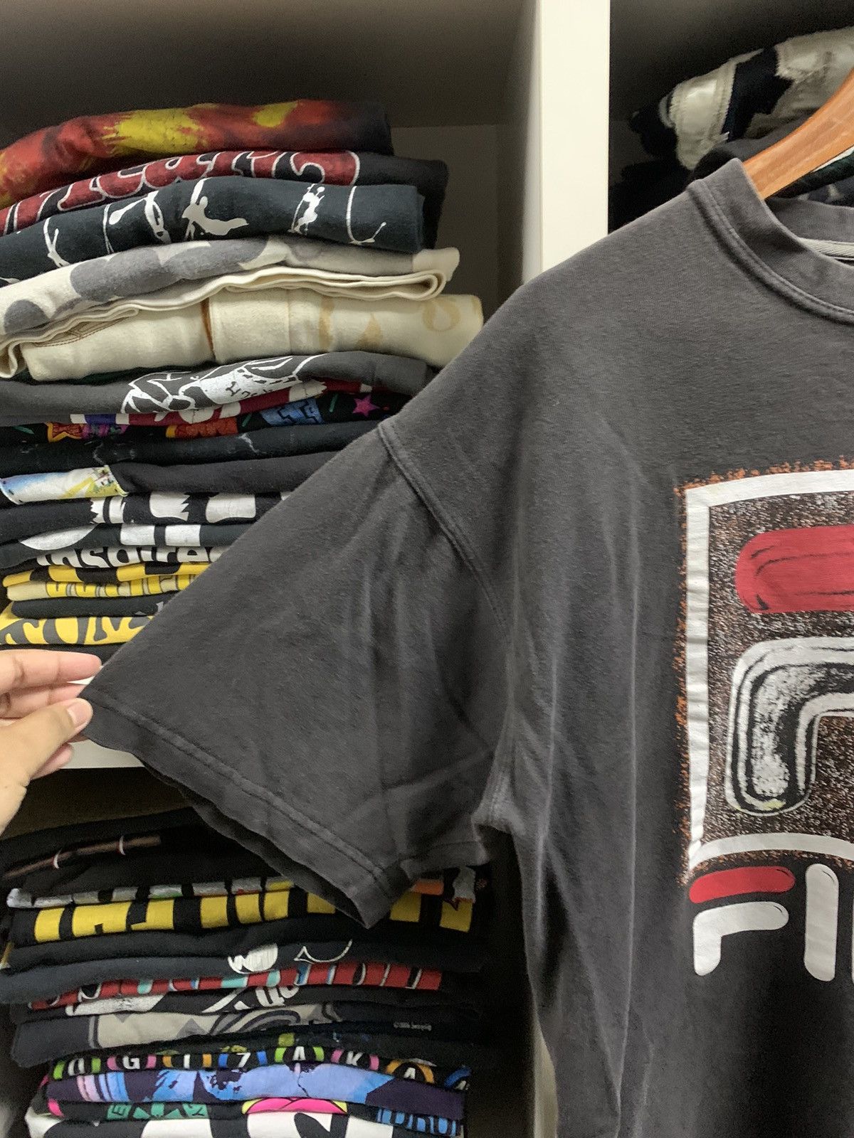 Bjorn Borg × Fila × Vintage Vintage 90s Fila big logo Size US S / EU 44-46 / 1 - 4 Thumbnail