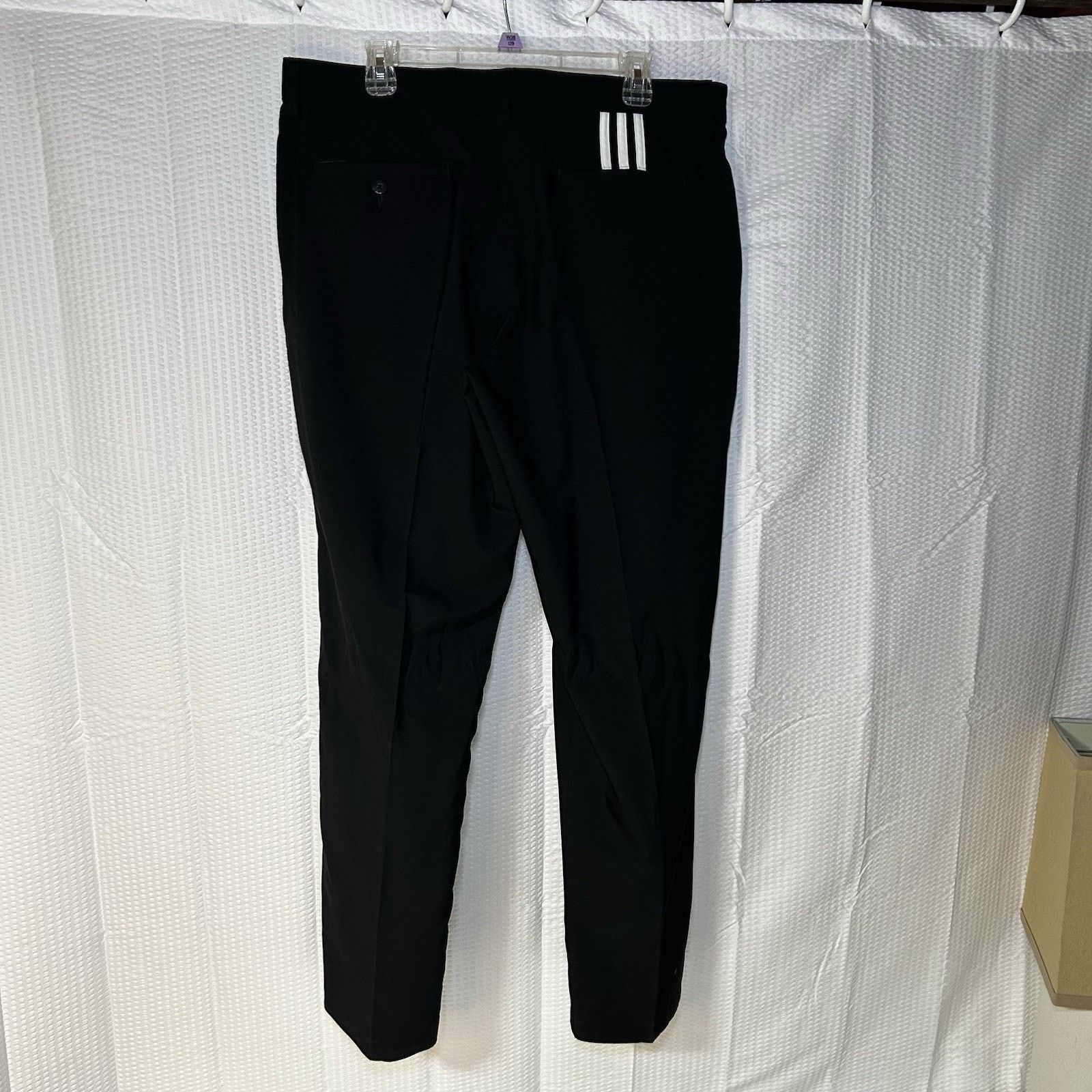 Adidas Adidas Climalite Chino Golf Pants Men 36X32 Black athletic Size US 36 / EU 52 - 3 Thumbnail