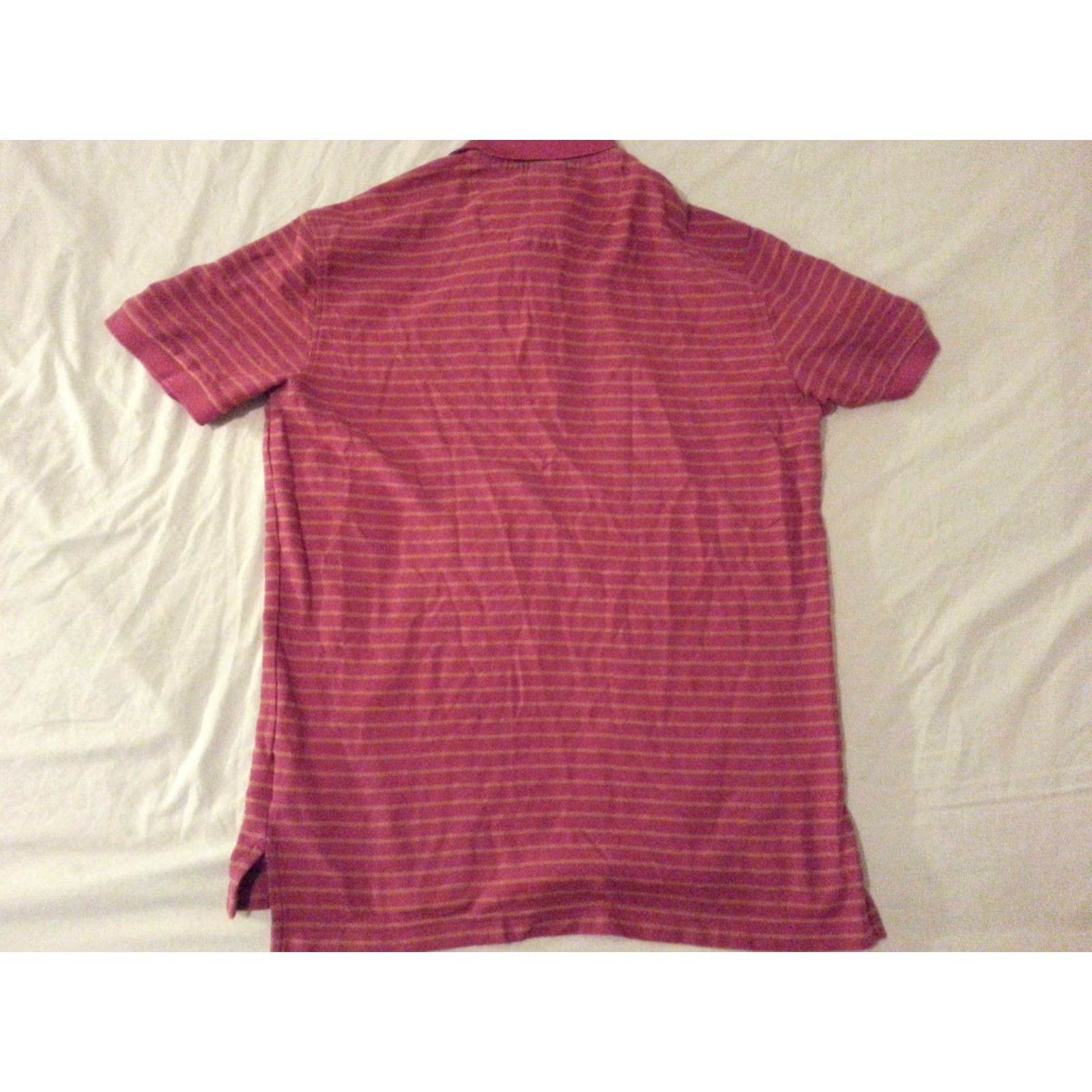 Brooks Brothers Mens Brooks Brothers Polo Shirt Stripes Red L Large Size US L / EU 52-54 / 3 - 2 Thumbnail