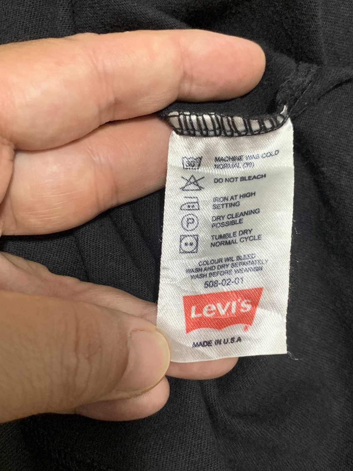 Levi's Levi's Japan Medium Tee Black Size US M / EU 48-50 / 2 - 8 Thumbnail