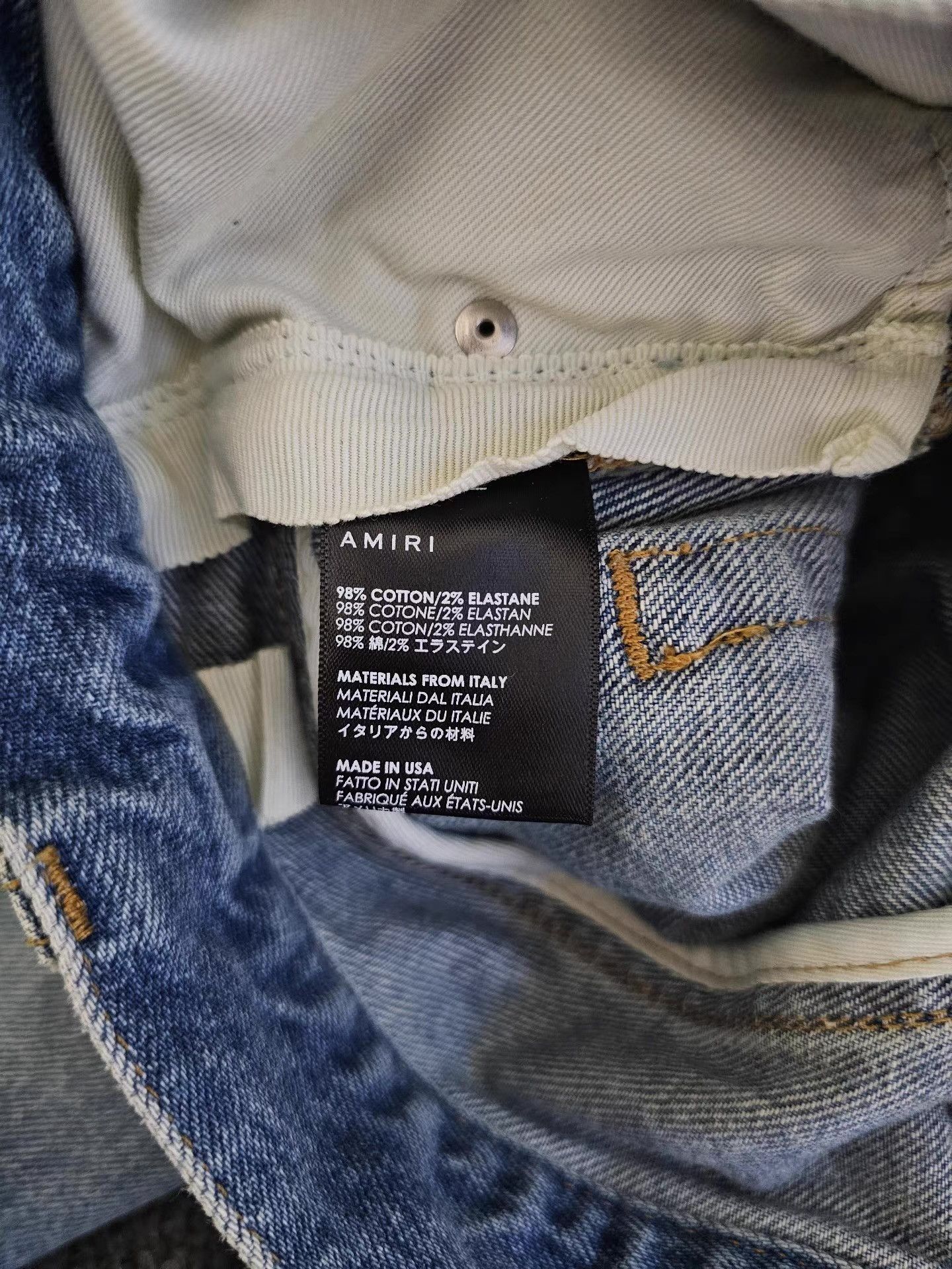 Amiri AMIRI distressed denim shorts Size US 34 / EU 50 - 6 Thumbnail