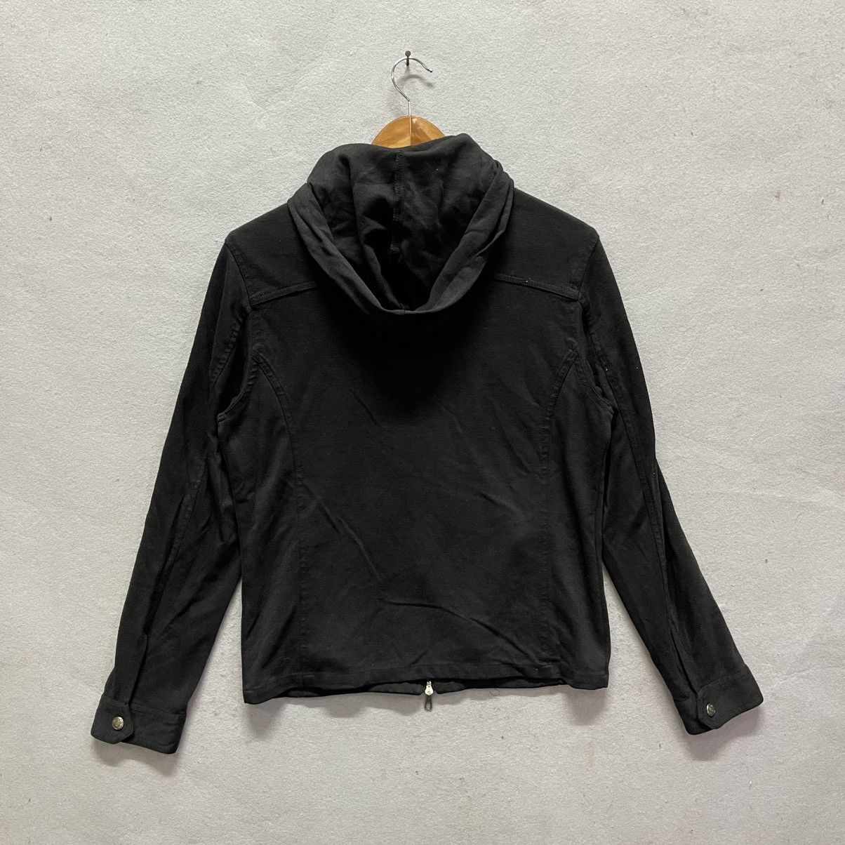 In The Attic In The Attic Black Utility Hoodie (Made in Japan) Size US S / EU 44-46 / 1 - 7 Thumbnail