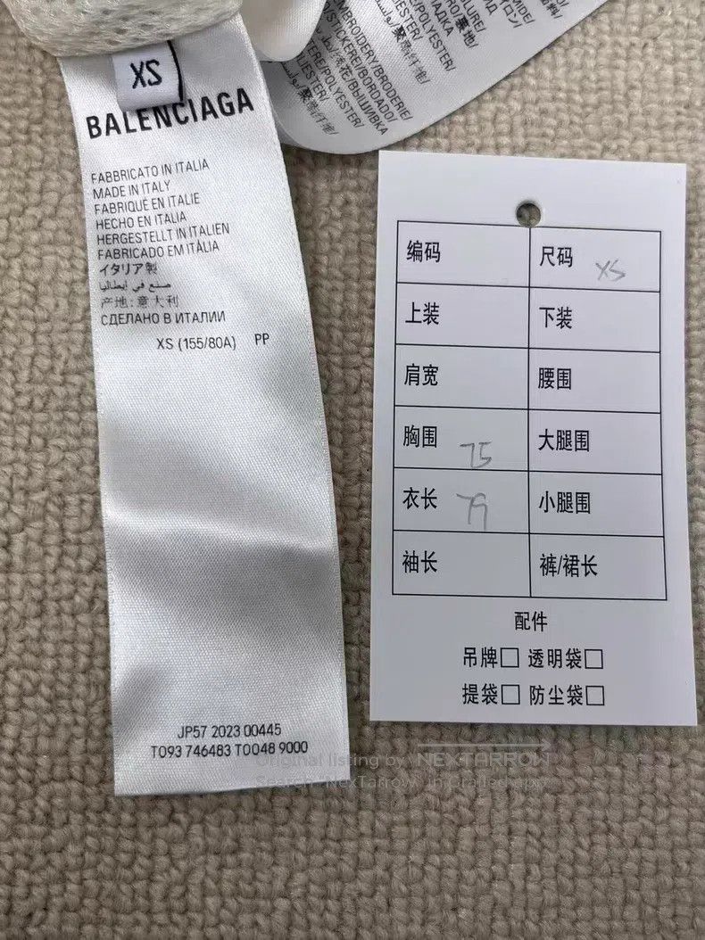 Balenciaga Balenciaga Logo Alphabet Printed Color Block Sun Protectio Size US XS / EU 42 / 0 - 4 Thumbnail