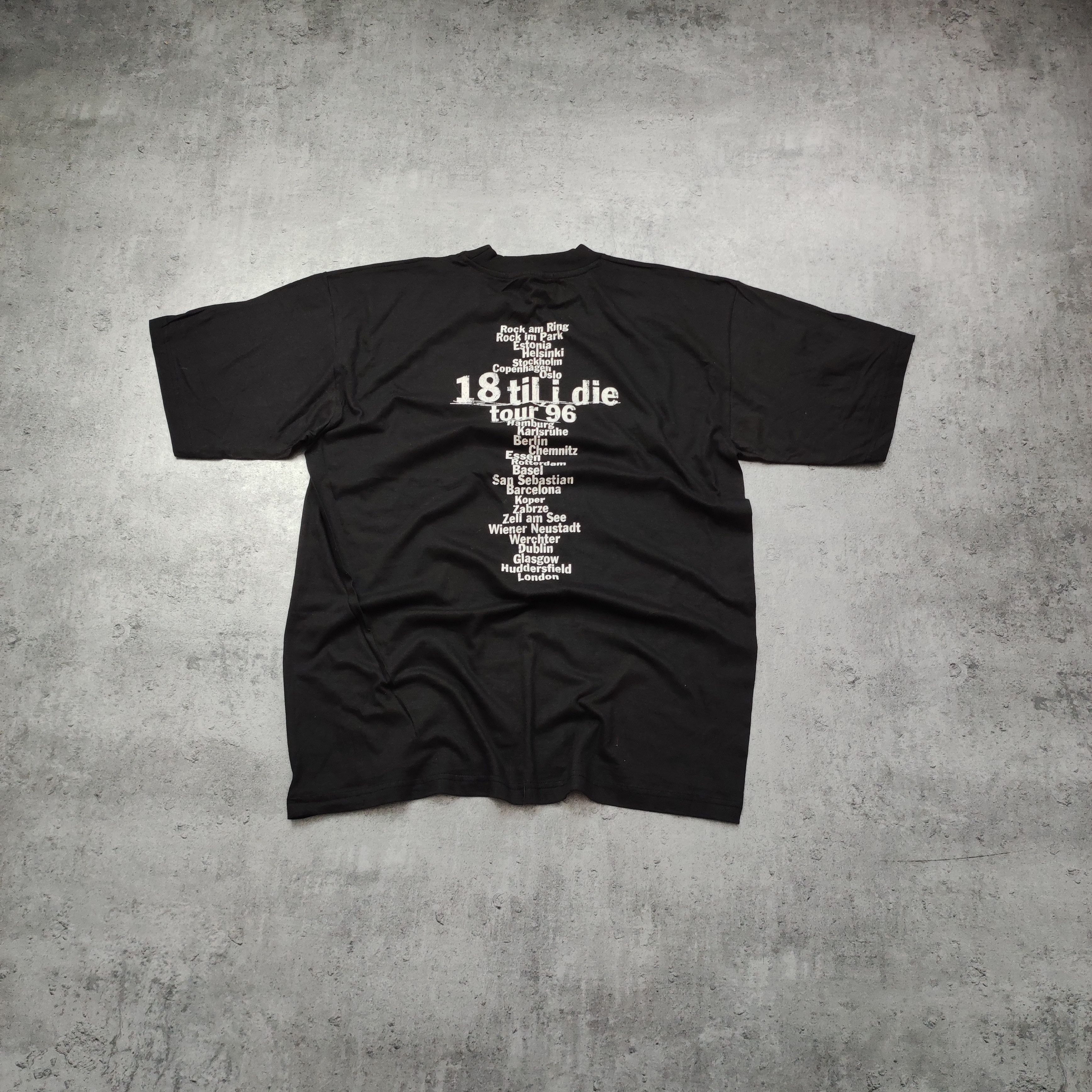 Band Tees × Vintage Vintage RARE 1996 Bryan Adams European Tour Promo Tee Size US XL / EU 56 / 4 - 2 Thumbnail