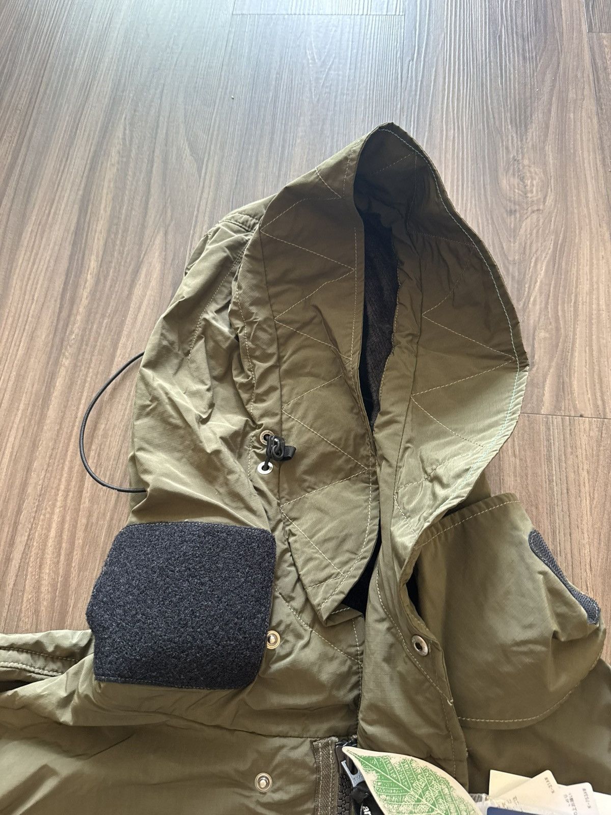 And Wander × HIDDEN and wander x Hidden NY Jacket L XL Olive Technical Parka Size US XL / EU 56 / 4 - 5 Thumbnail