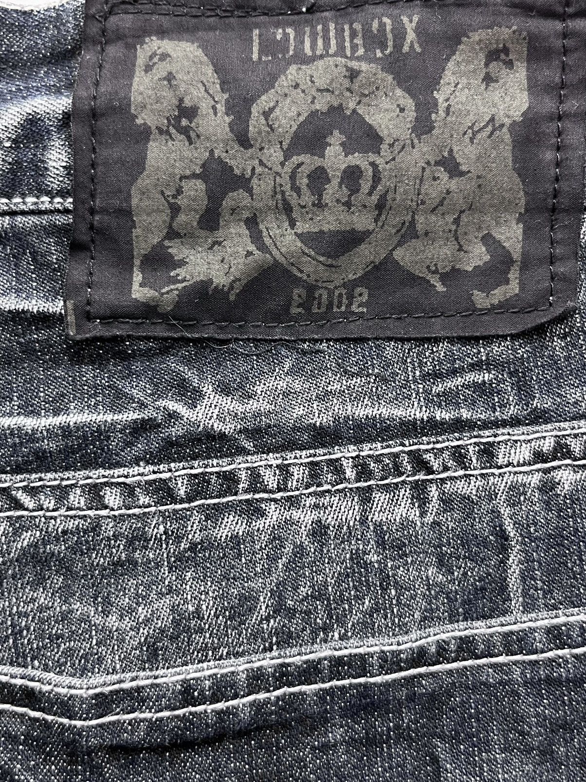 FYE LOWBOX Seditionaries Grunge Ripped FLARE REWORKED Jeans