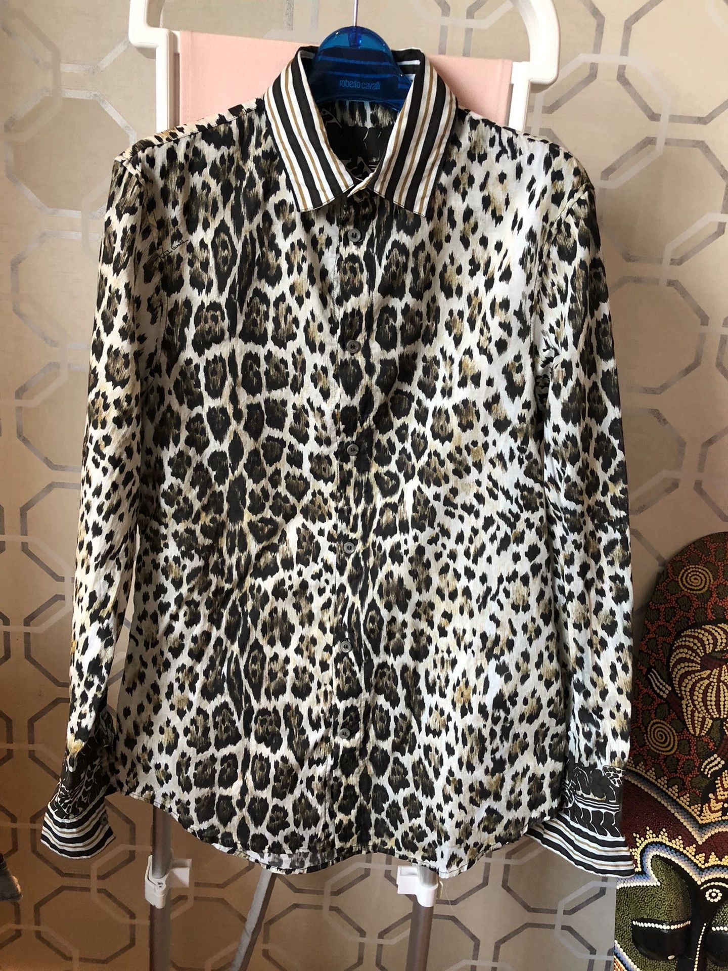 Roberto Cavalli Roberto Cavalli Leopard Print Limited Shirt Size US M / EU 48-50 / 2 - 1 Thumbnail