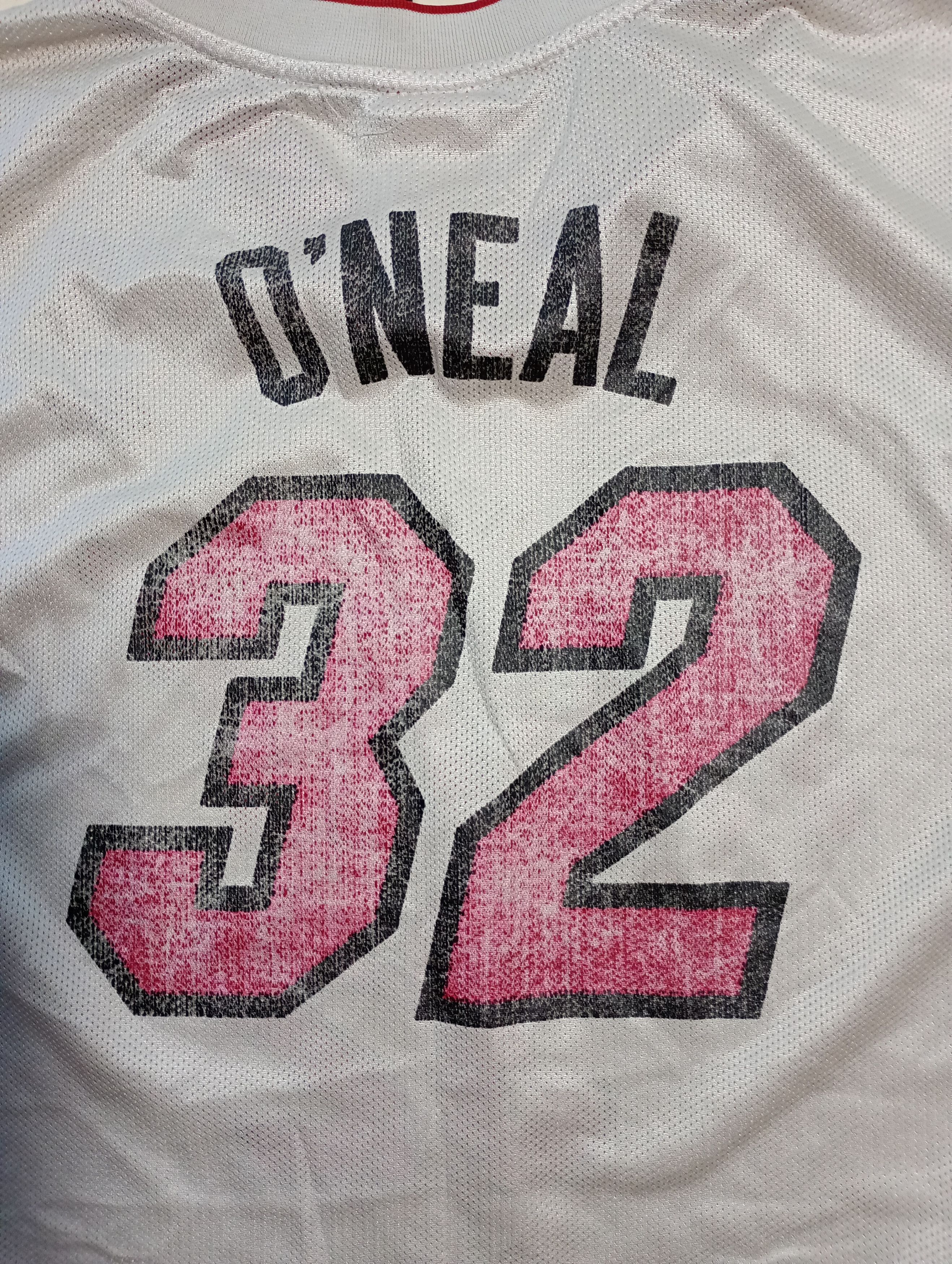NBA × Reebok Reebok Miami Heat Jersey 32 Shaquille O'Neal 2002-2004 Size US XL / EU 56 / 4 - 14 Thumbnail