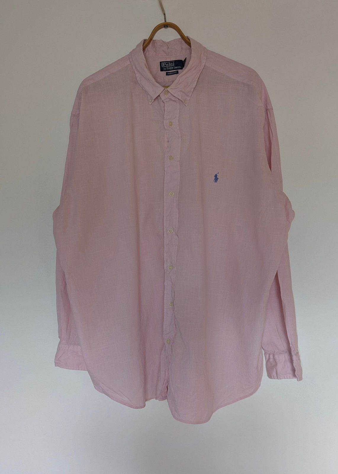 Polo Ralph Lauren 🌸 Polo Ralph Lauren Linen Shirt – Men’s 3XB (Big Size) Size US XXL / EU 58 / 5 - 1 Thumbnail