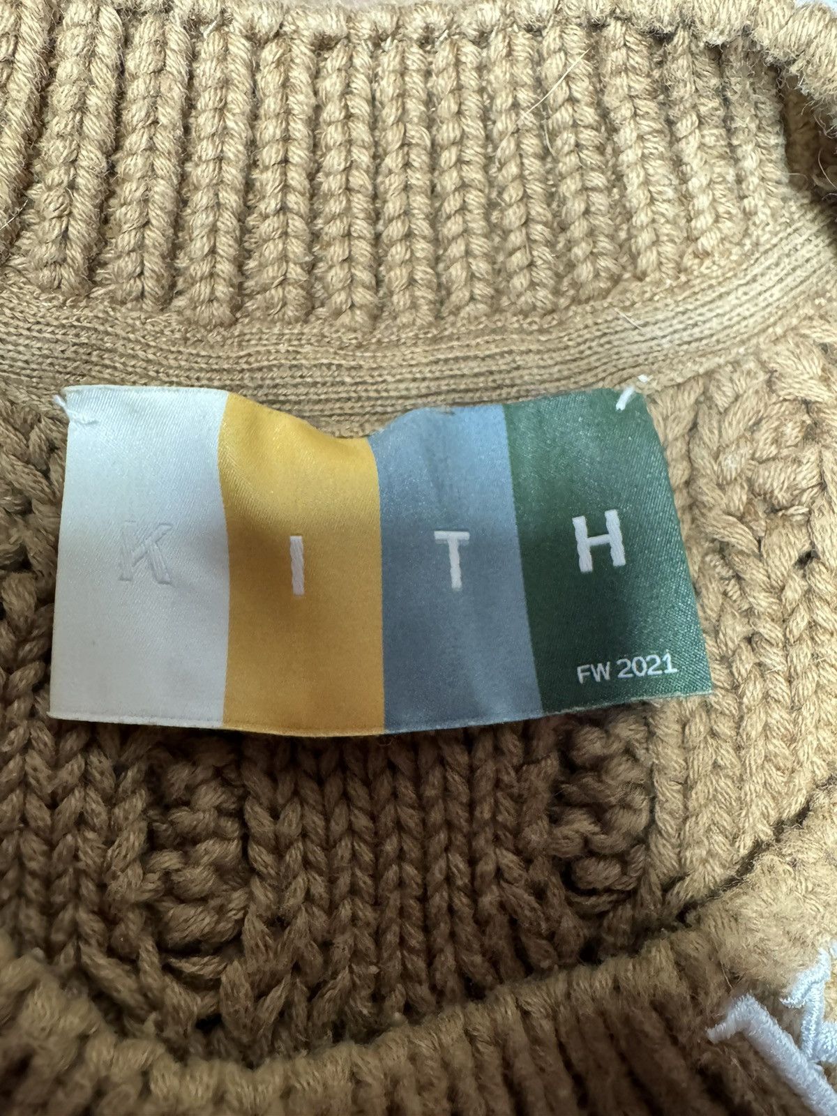 Kith Kith FW21 Cable Knit Sweater Size US L / EU 52-54 / 3 - 6 Thumbnail