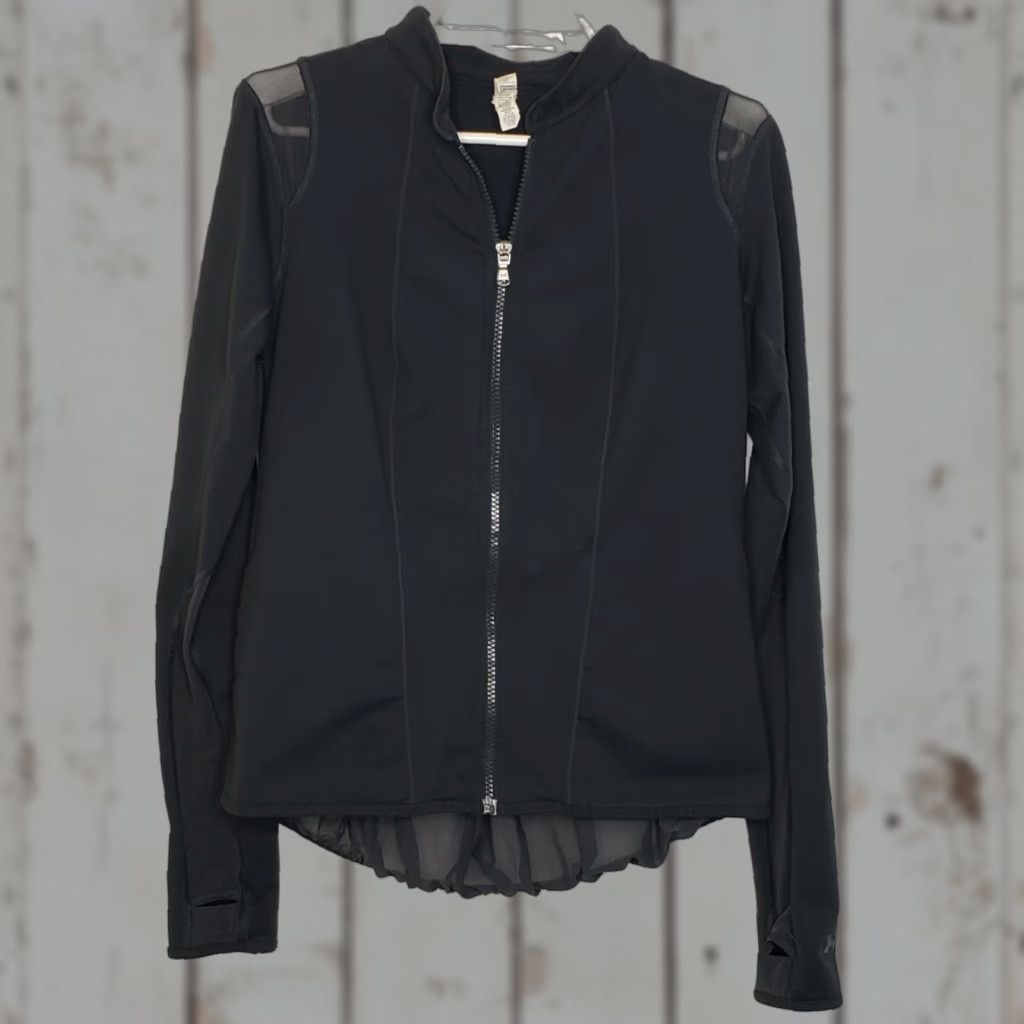 Under Armour Under Armour Jacket Womens Slim Black Full Zip All Season Gear L/S Short Size S / US 4 / IT 40 - 1 Thumbnail