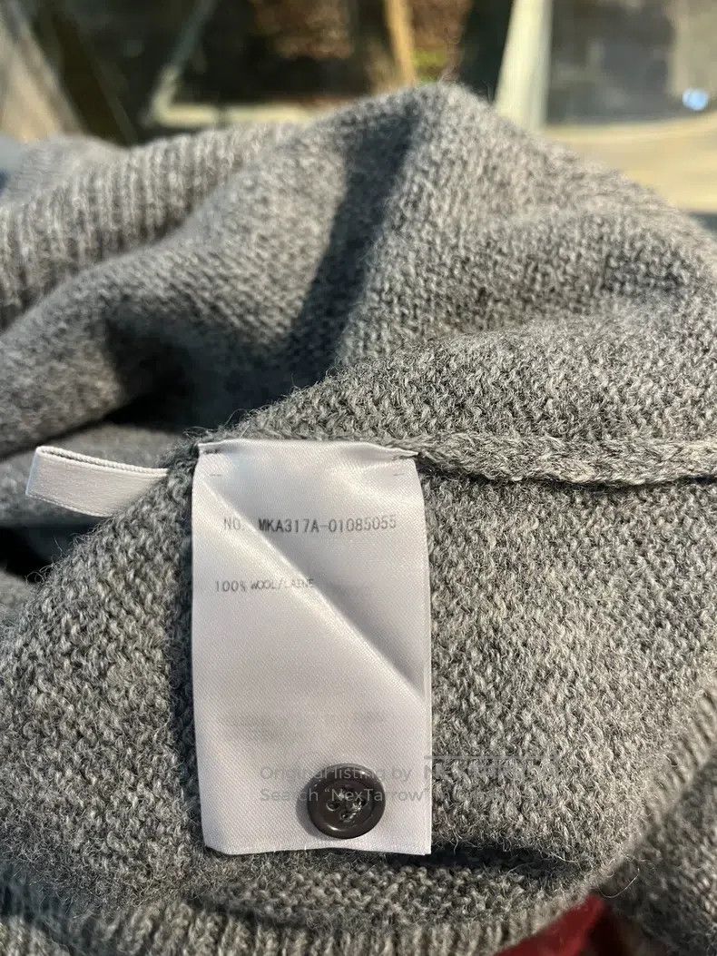 Thom Browne Thom Browne Cashmere Sweater, Gray Size US XL / EU 56 / 4 - 8 Thumbnail
