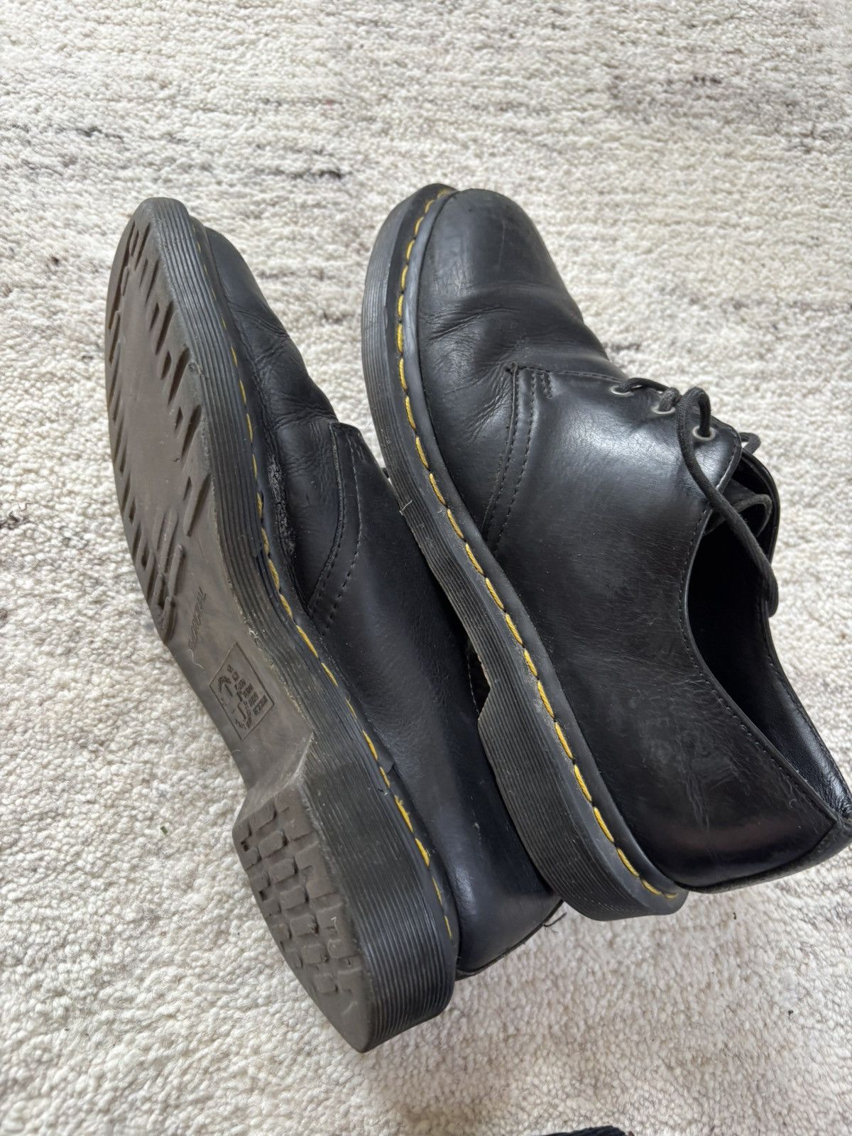 Dr. Martens 3-Eye Leather Shoes Made in England (Black) Size US 9 / EU 42 - 5 Thumbnail